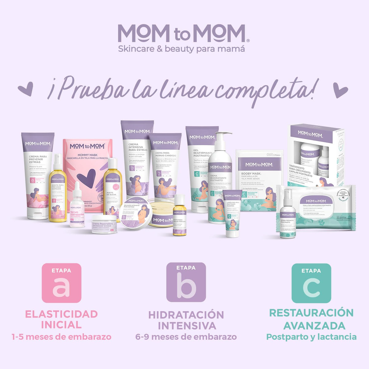 Tratamiento Capilar Mom To Mom Blanco Crecimiento Postparto
