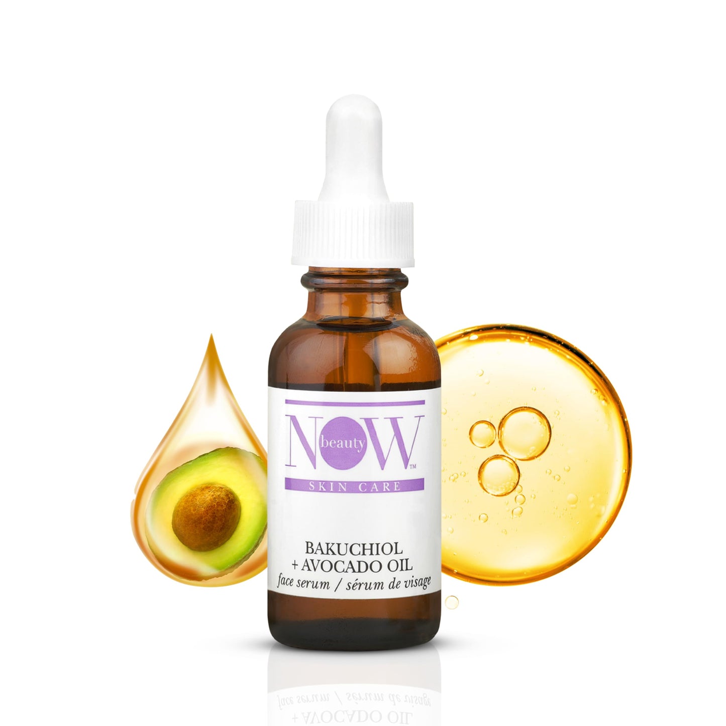 NOW Beauty Bakuchiol Plus Avocado Oil Serum