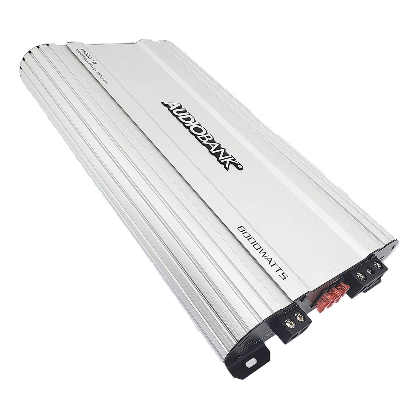 Amplificador Monoblock Audiobank Negro Clase D 8000 W para Coche