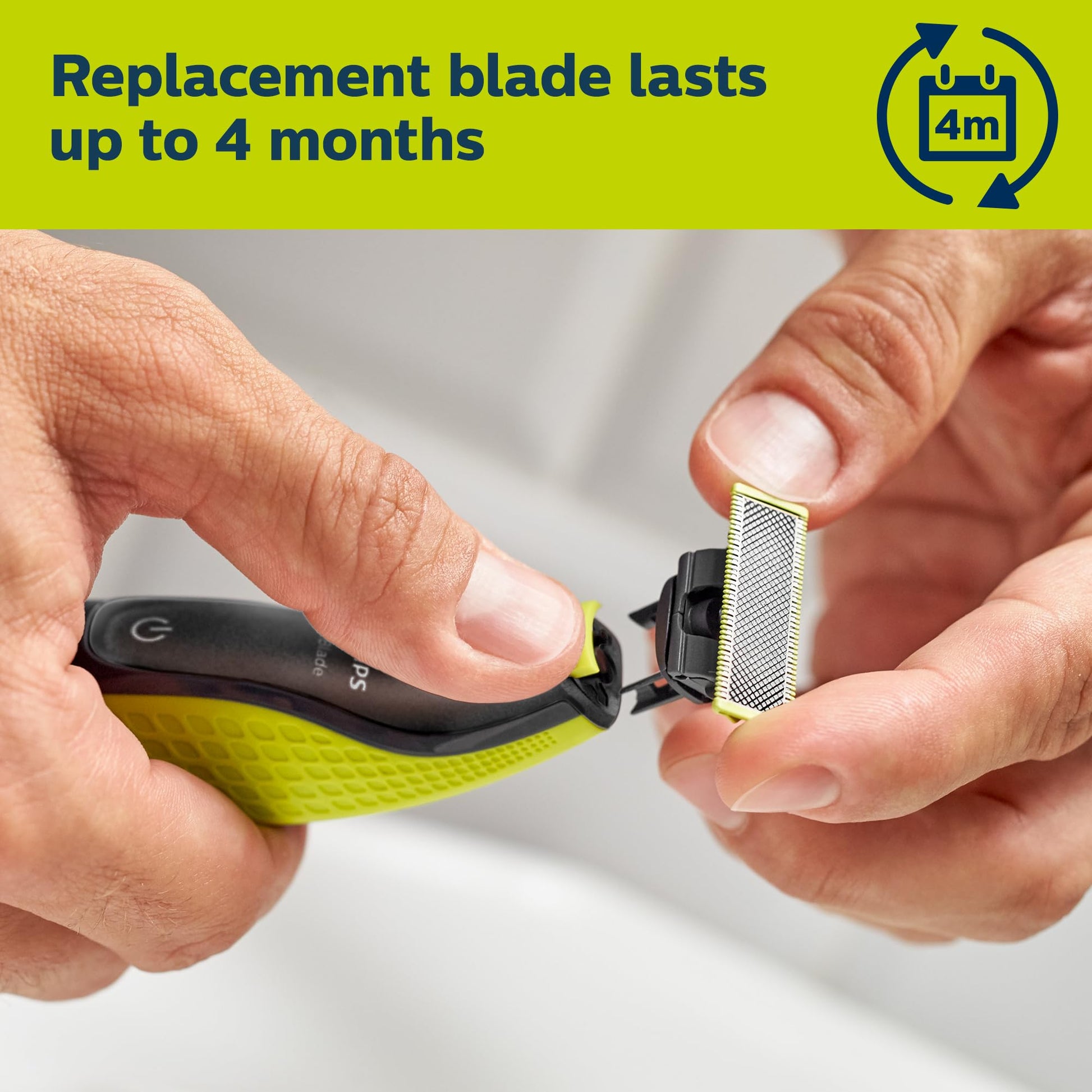 Philips Norelco Oneblade - Cuchilla de repuesto, Kit para rostro y cuerpo, Multicolor