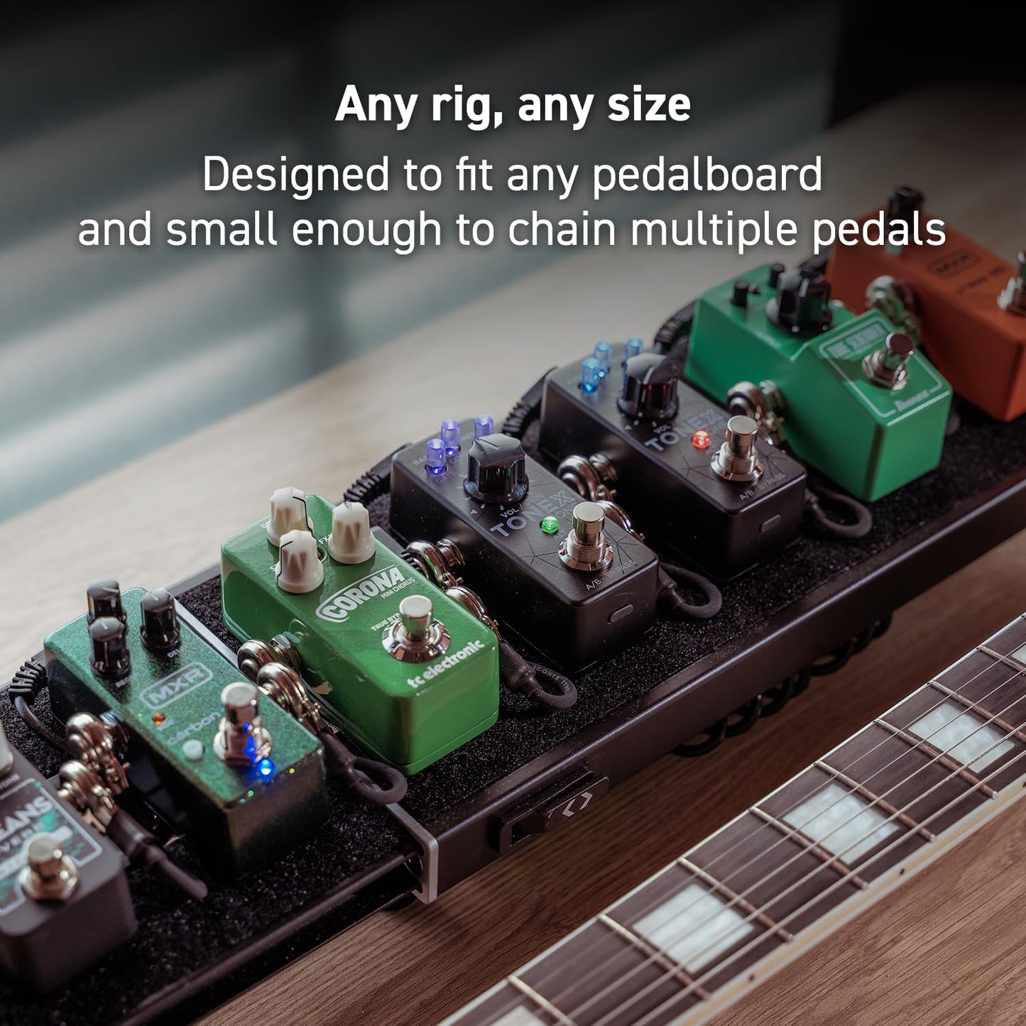 Micropedal IK Multimedia TONEX One AI multiFX: modelo tono cualquier amplificador de guitarra eléctrica, pedal de guitarra, pedal de distorsión, pedal overdrive u otros efectos de guitarra