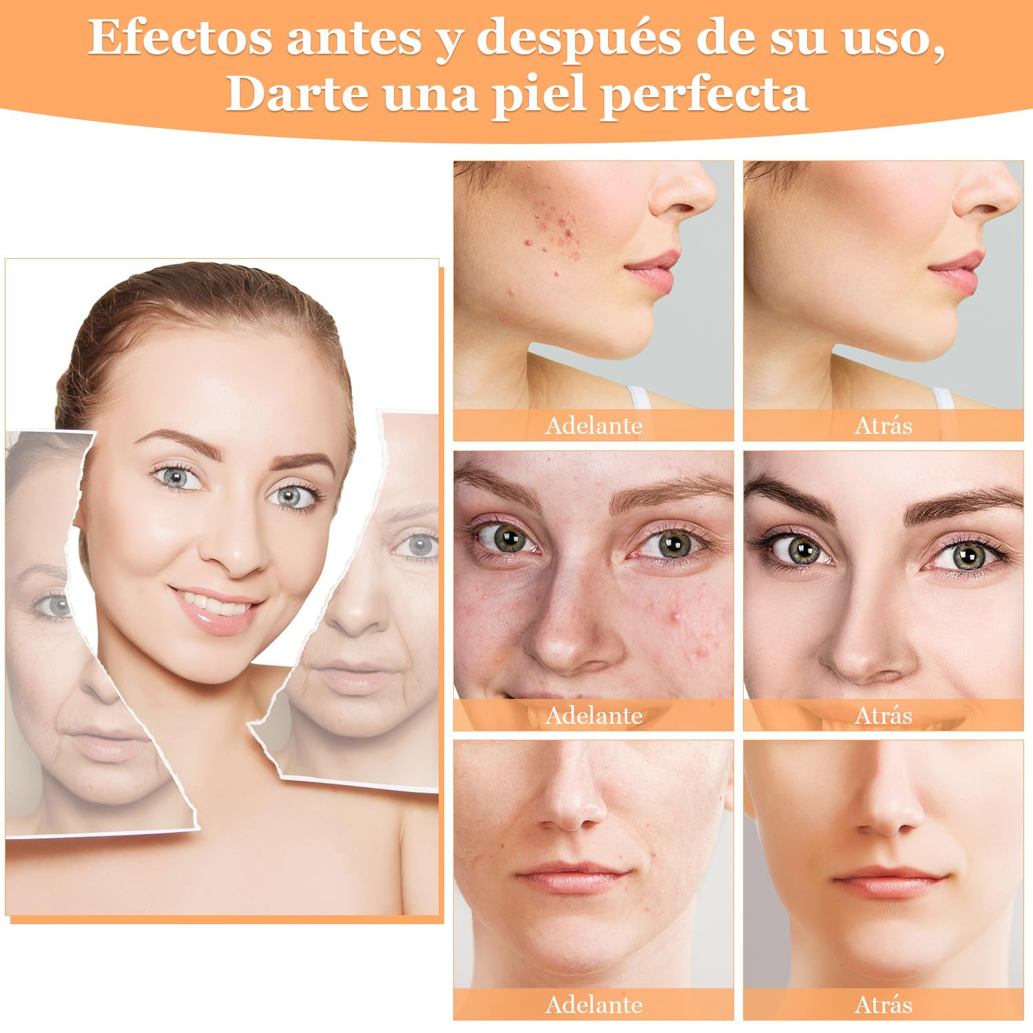 SINYI Ácido Glicólico 7% Solución 240 ml, Rejuvenecimiento Tonificante Para Manchas Y Acné, Hidratante, reafirmante e iluminador del tono de la piel