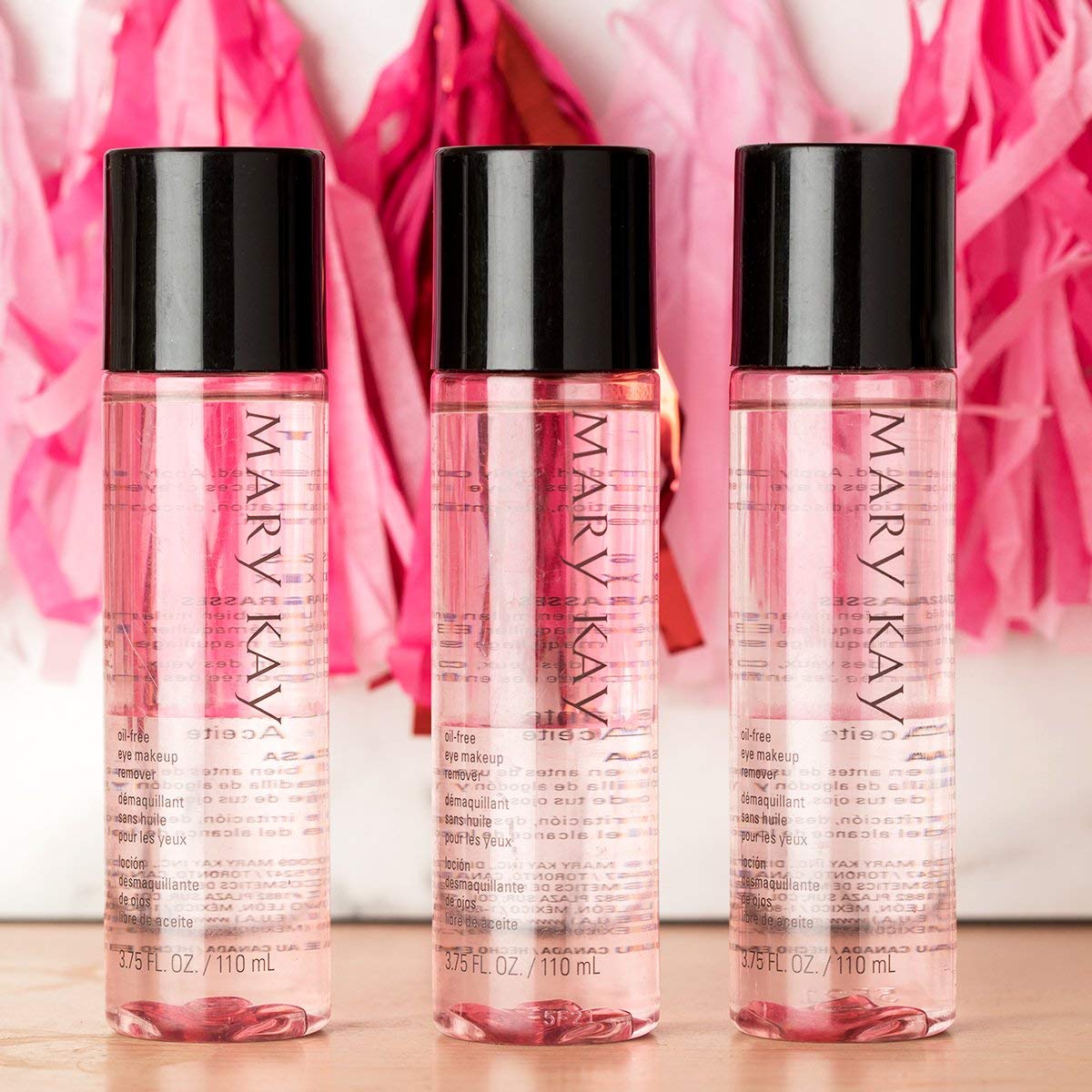 Mary Kay Removedor de maquillaje de ojos sin aceite, 3.75 fl. oz - Paquete de 2