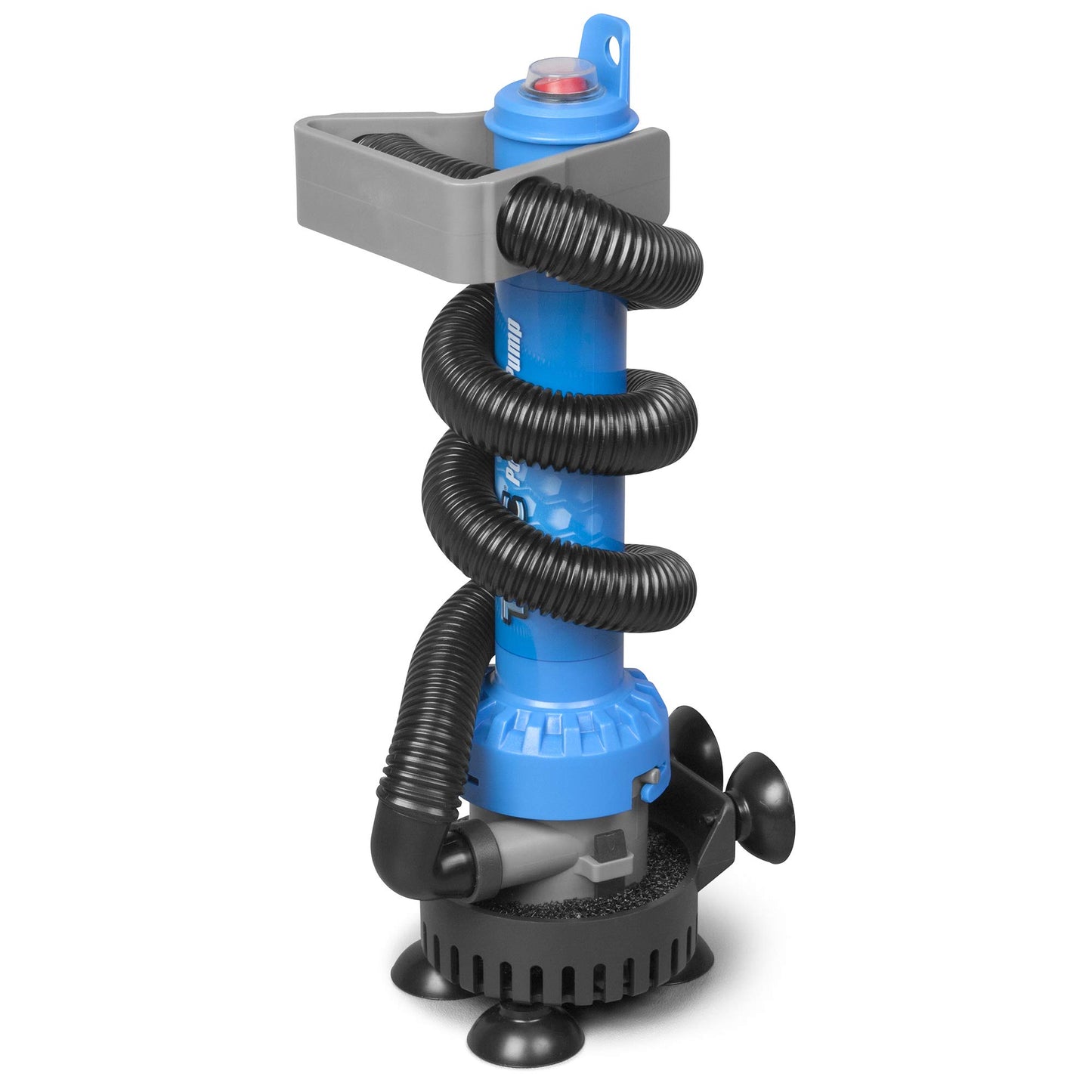 Camco TRAC Outdoors - Bomba de sentina portátil | Cuenta con una bomba centrífuga autocebante, una tasa de flujo de 250 GPH, y está diseñada para barcos, botes inflables, embarcaciones pequeñas y más (69341)