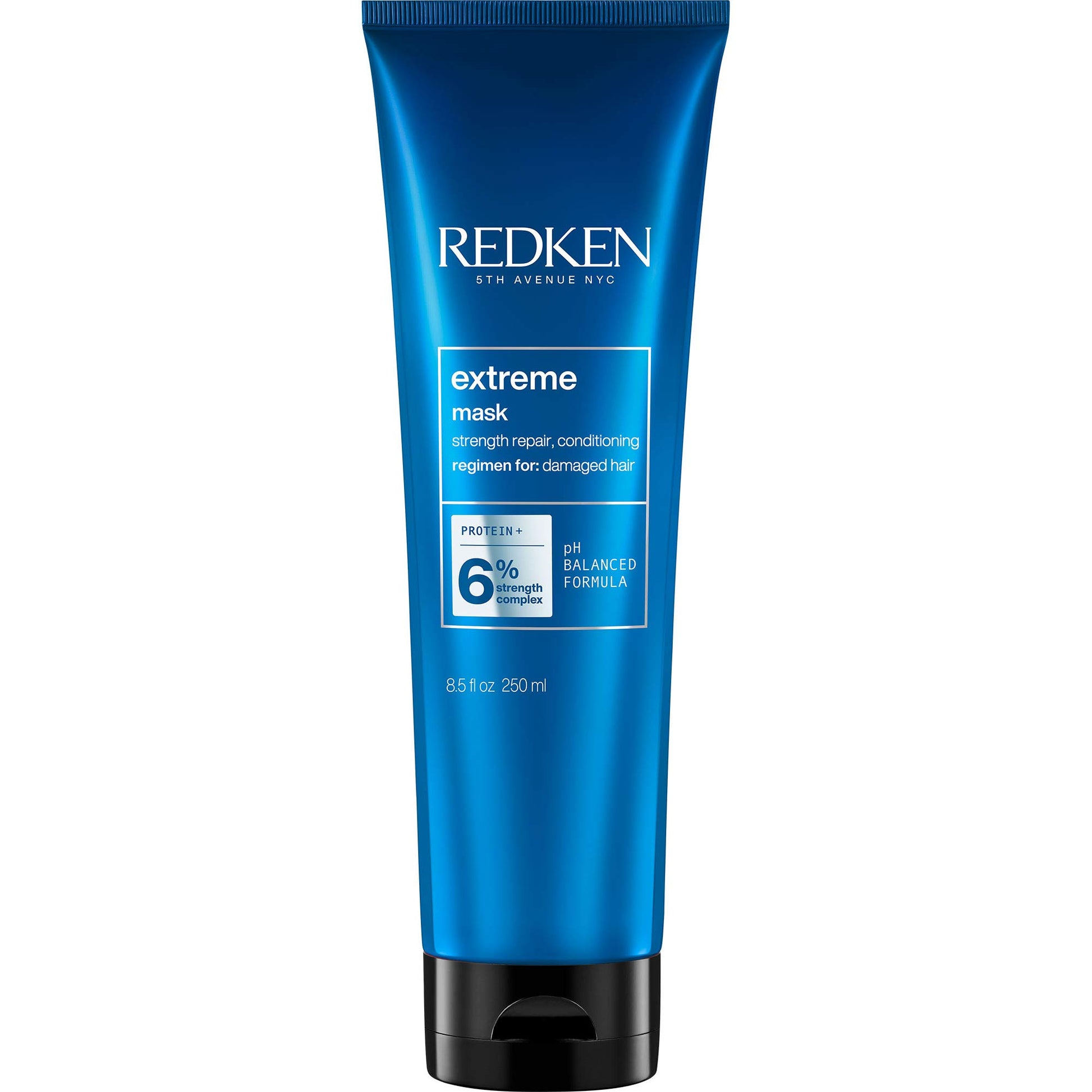 Redken Shampoo para Reparar el Cabello Danado y Procesado 300 Ml, Extreme, 0.75 pounds, 300 mililitro, 1 + Mascarilla para Reparar el Cabello Danado y Procesado 250 Ml, 0.5 pounds, 250 mililitro, 1