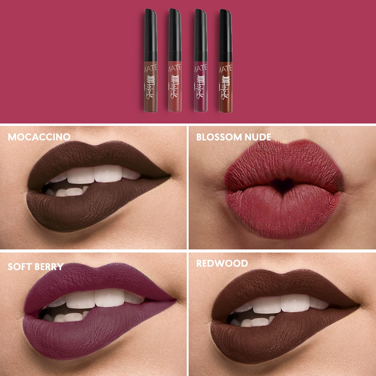 CY° - Cyzone Labial Studio Look Mate, Valentine, 6 ml.