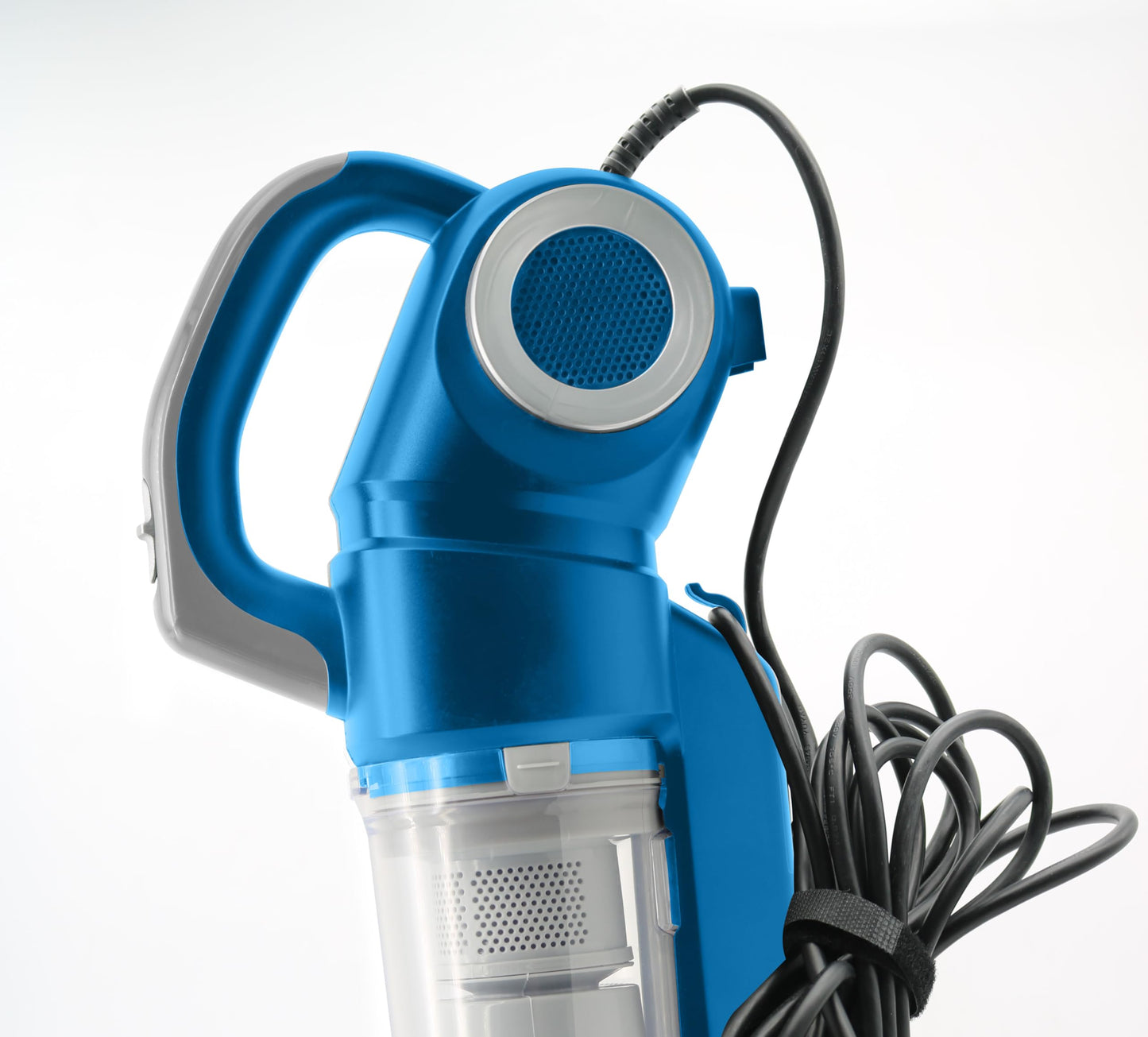 Koblenz Lyra, Aspiradora Vertical Ciclónica 3-en-1, Stick Vac, Aspiradora de Mano y de Bastón, Cable de 5m, Copa de Polvo de 400ml, Sin Bolsa, 2 Sistemas de Filtrado, Accesorios Incluidos, Color Azul