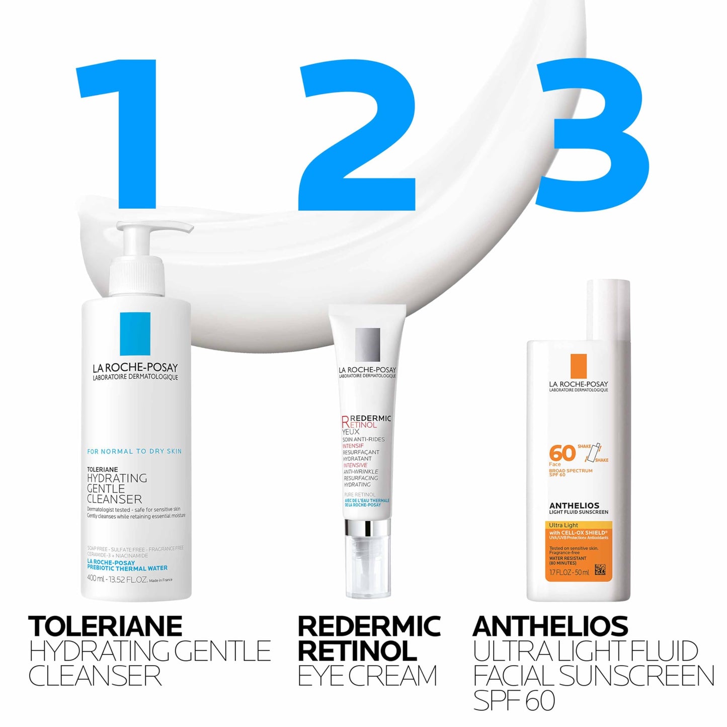 Crema para Contorno de Ojos Reafirmante Antiarrugas La Roche Posay Redermic R Ojos 15ml