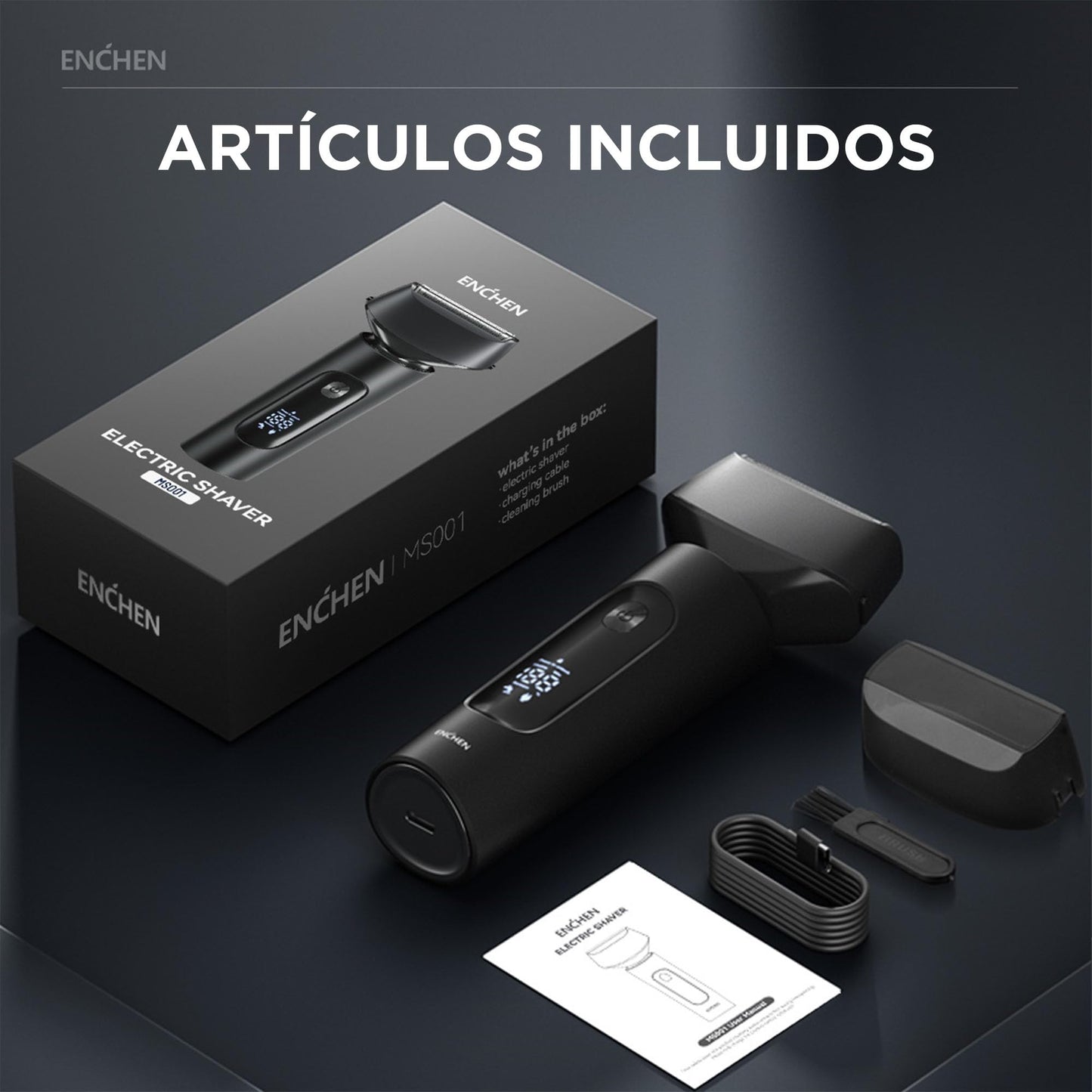 Afeitadora de láminas para hombres, Barba Cortadora Pelo 8500 Rpm