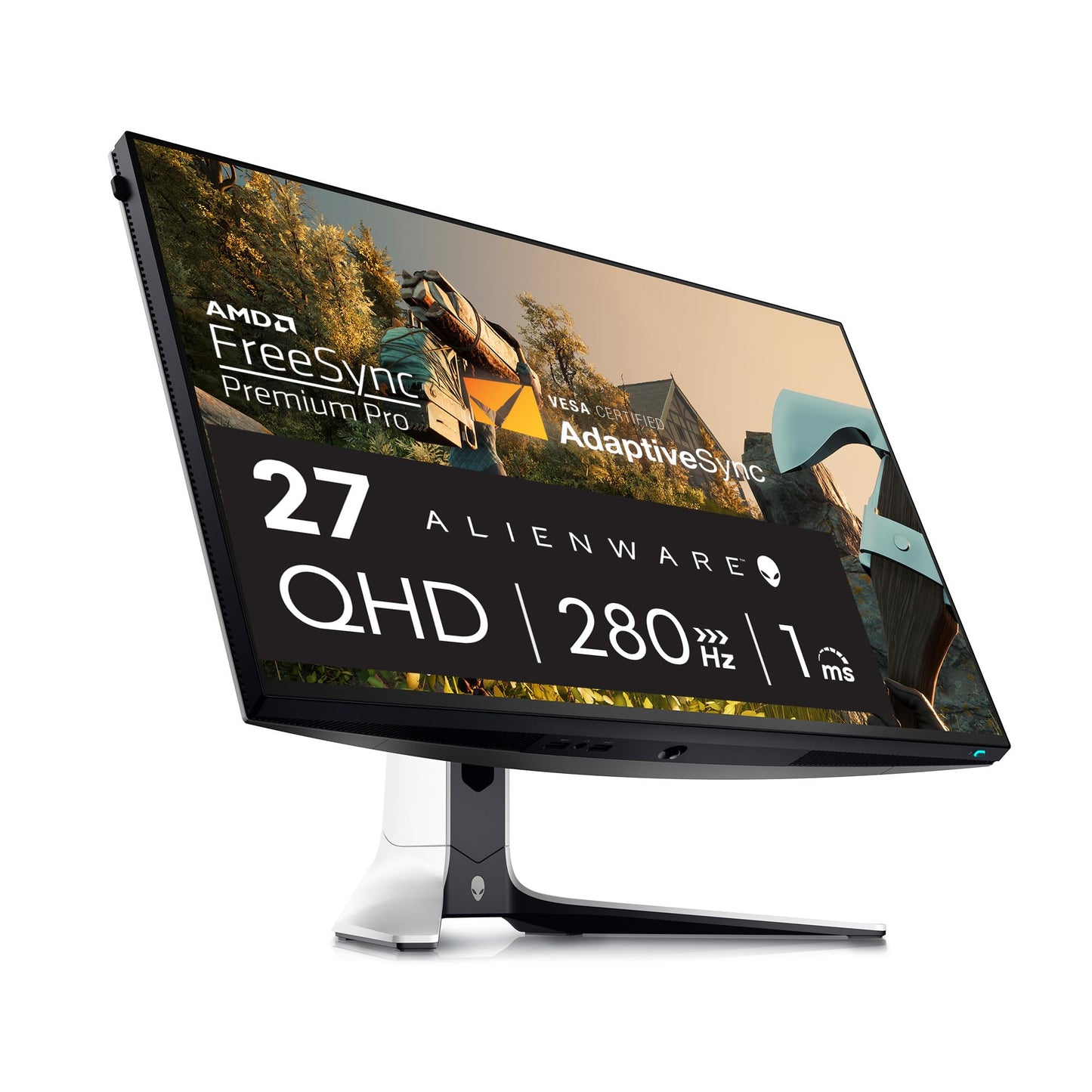 Alienware Monitor Gaming 27" AW2723DF QHD HDMI CP USB 280Hz Nvidia GSync FreeSync Premium Pro