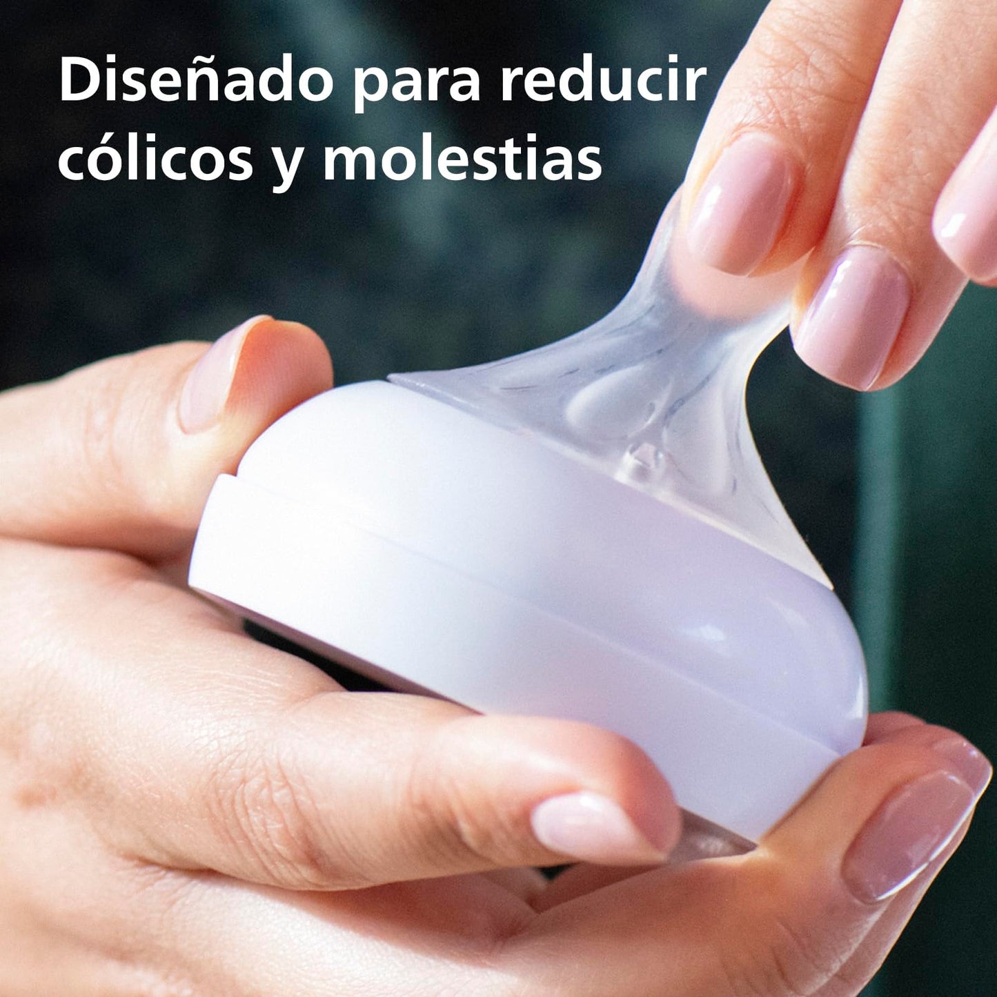 Tetina Natural Response Philips Avent Válvula Anticólicos Flujo 4 Rápido 6 m+ 4 Piezas
