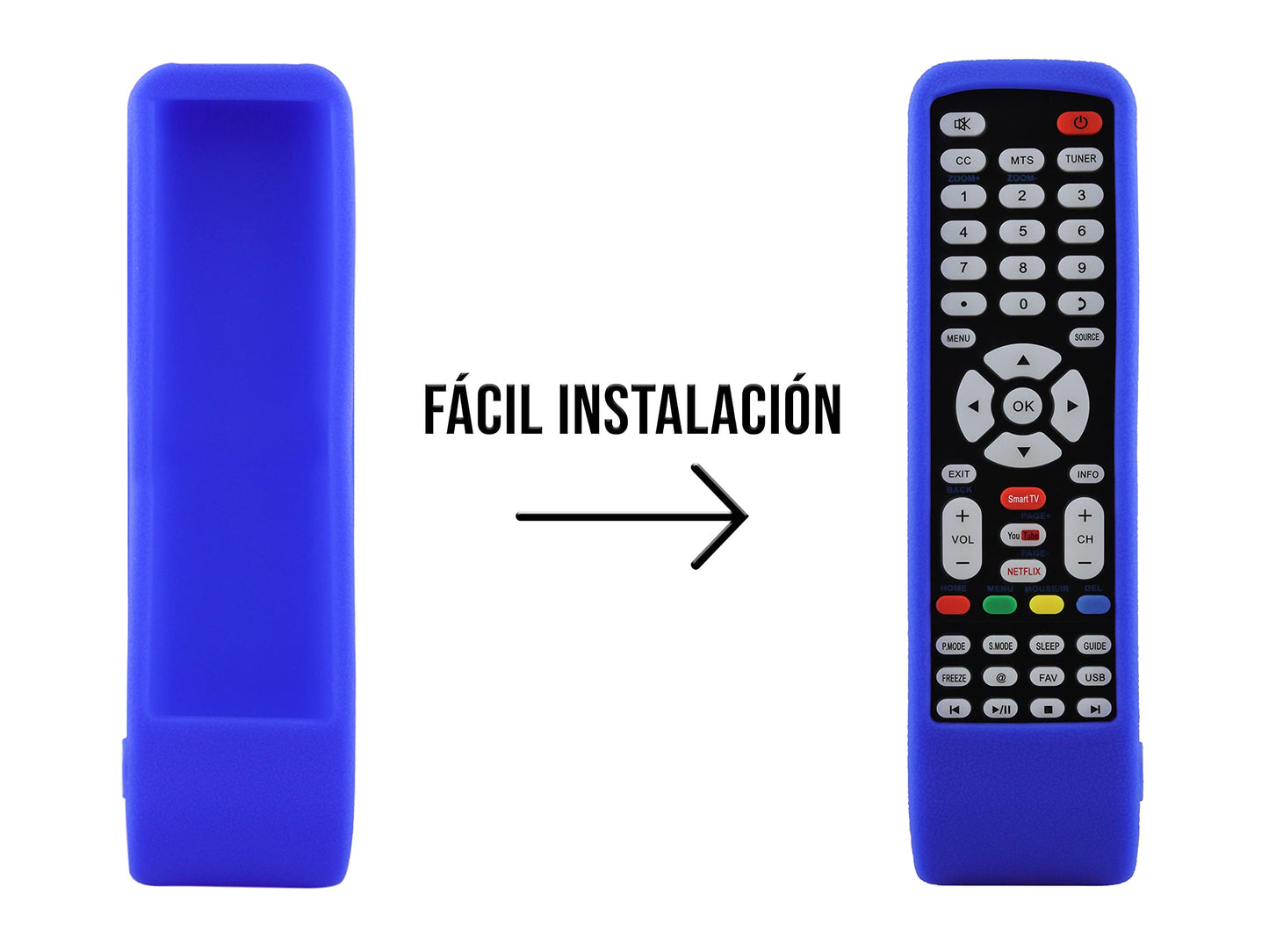 Funda para Control ATVIO JVC SPELER Pioneer HKPRO Pantalla (Azul)