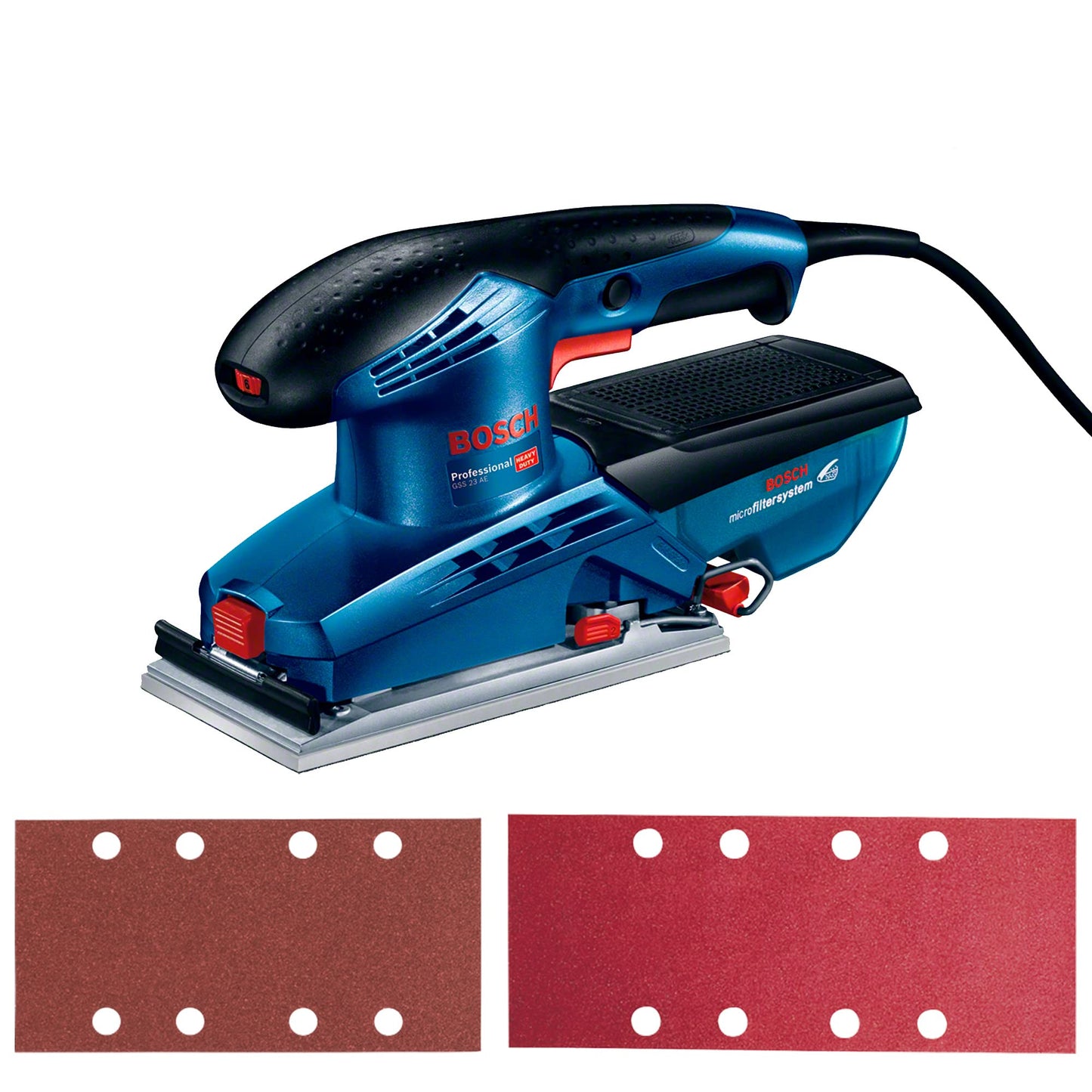 Bosch Lijadora Orbital GSS 23 AE 160W 127V Colector de Polvo