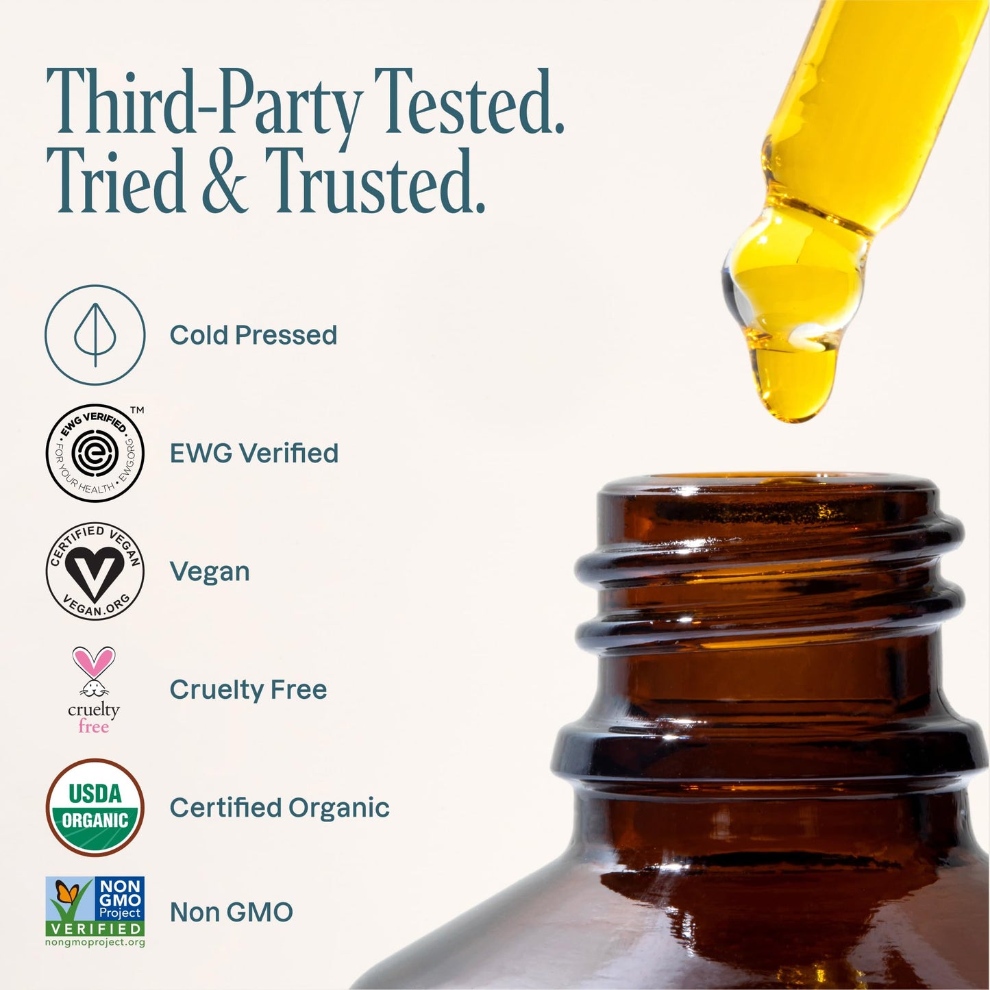 USDA Organic Jojoba Oil, 100% Pure (4oz Large) | Natural Cold Pressed Unrefined Essential Oil for Hair & Face | Carrier Oil - Certified Organic | Cliganic 90 Days Warranty