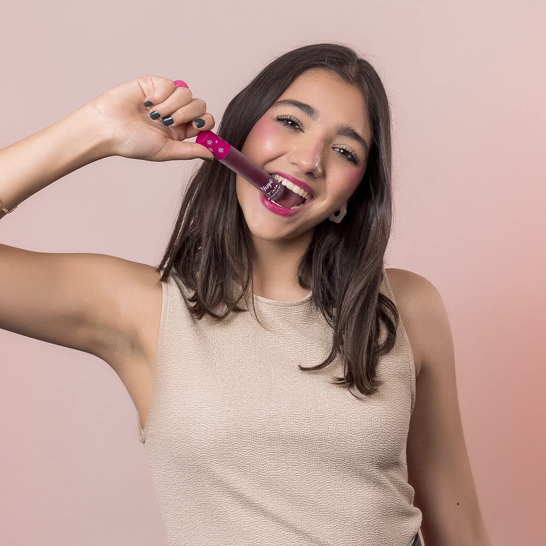 Republic Cosmetics Yuya Tinta multiusos Fugaz de larga duración para labios, ojos y mejillas con extracto de Aloe Vera Color Fucsia