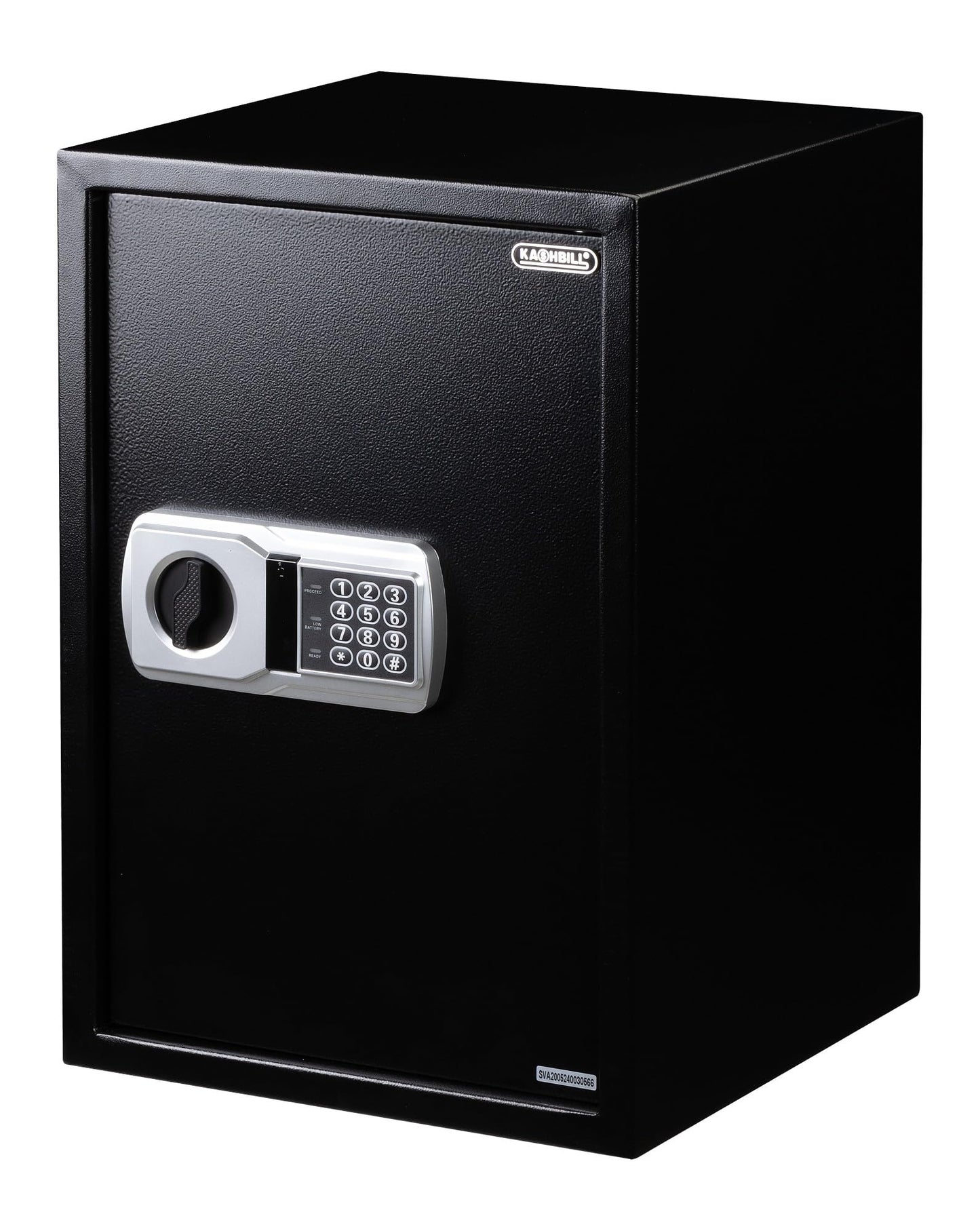 Caja Fuerte Digital Grande 50x35x31 cm modelo CF05 con Cierre Electrónico y Llave de Emergencia, Ideal para Hogar u Oficina