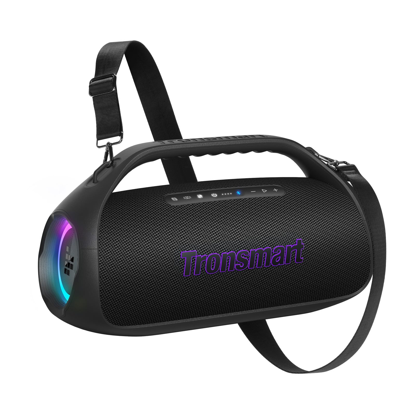 Tronsmart Bang 2 Bocina Bluetooth Portátil para Fiestas, 26H de reproducción sin Miedo al Agua, 90W de Potencia Pura, IPX6 (Negro)