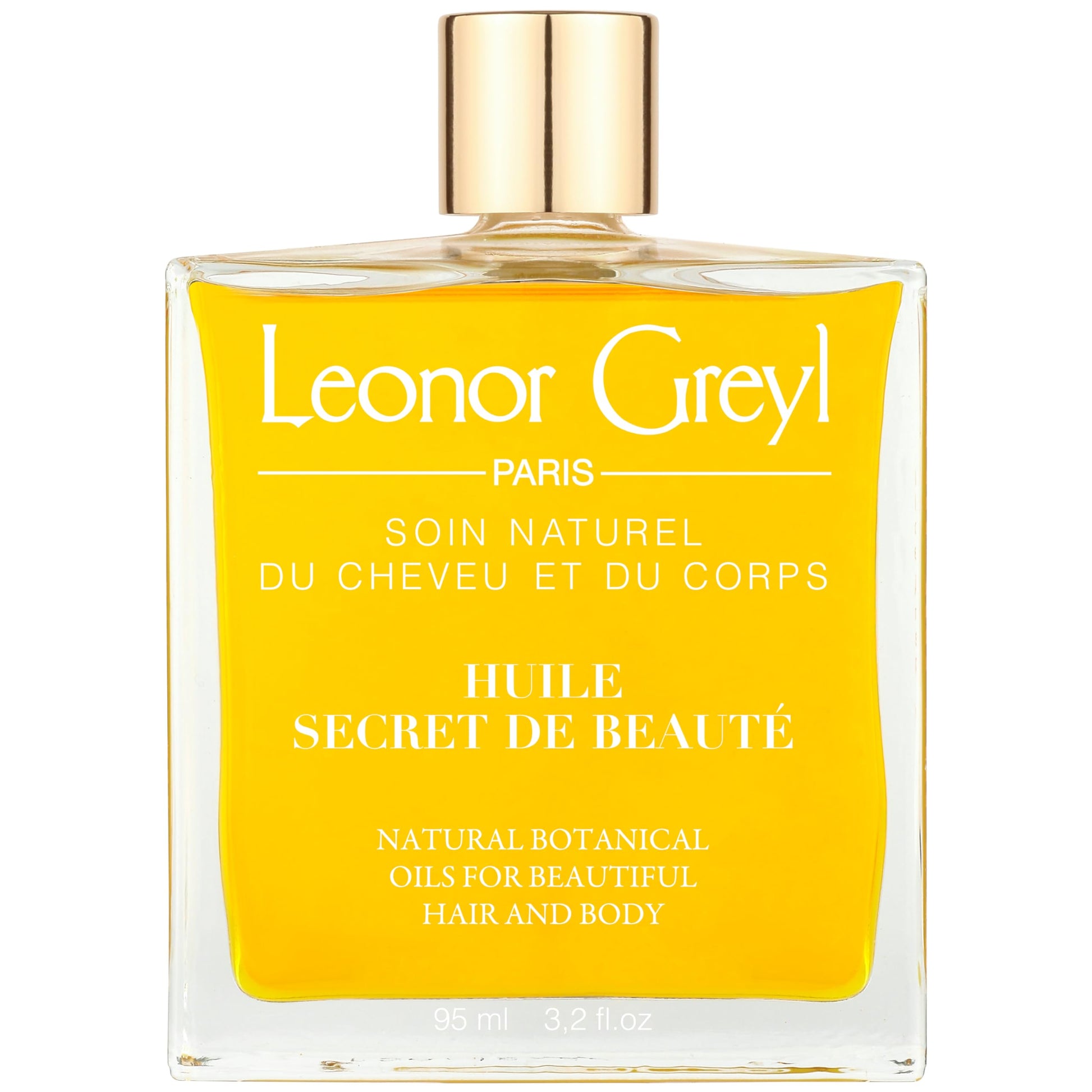Aceite Orgánico Leonor Greyl Paris Huile Secret de Beauté 3.2 oz para Cabello y Cuerpo