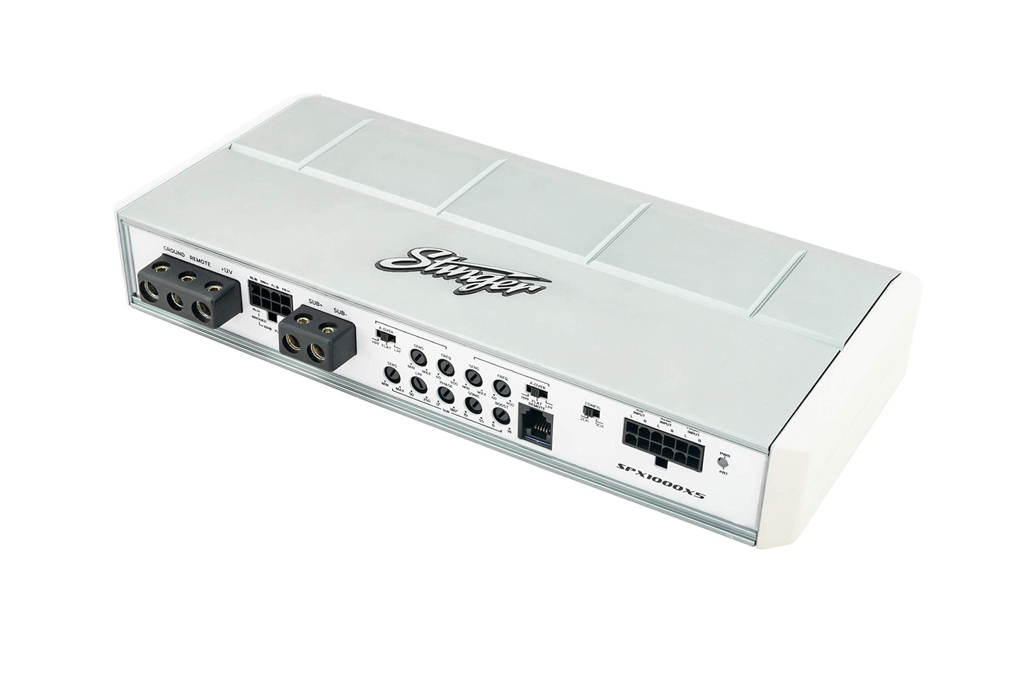 Amplificador Marino Stinger 5 Canales Resistente a la Intemperie 1000 Vatios Clase D