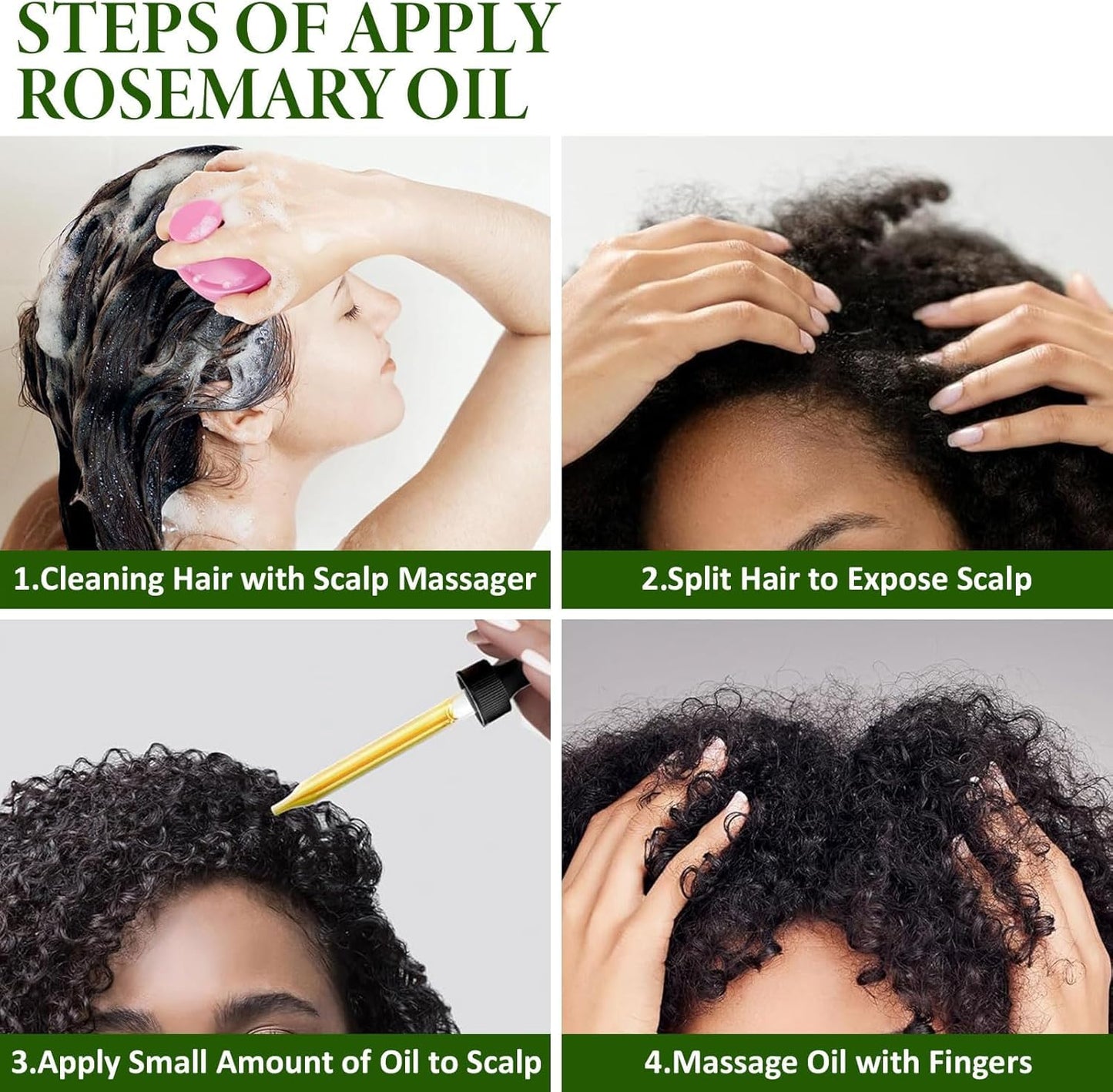 Aceite Esencial Rosemary Cuidado Cabello y Piel Crecimiento Aromaterapia 30 ml