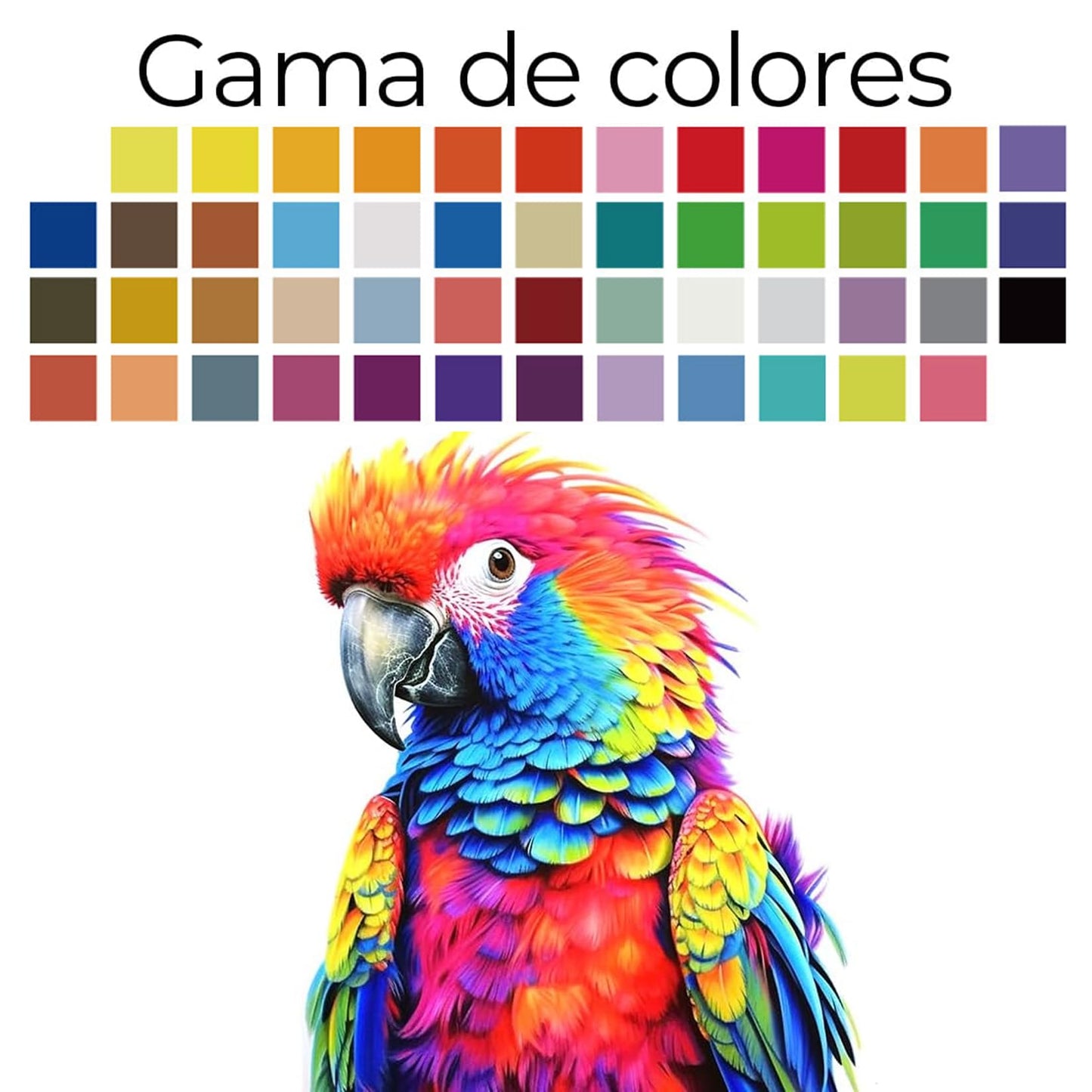 Juego de Lápices de Colores - 48 Lapices de Colores Profesionales, Kit Profesional de Dibujo en Color, Dibujo de Arte, Regalo Perfecto para Niño, Amante de La Pintura, Principiantes Y Artistas