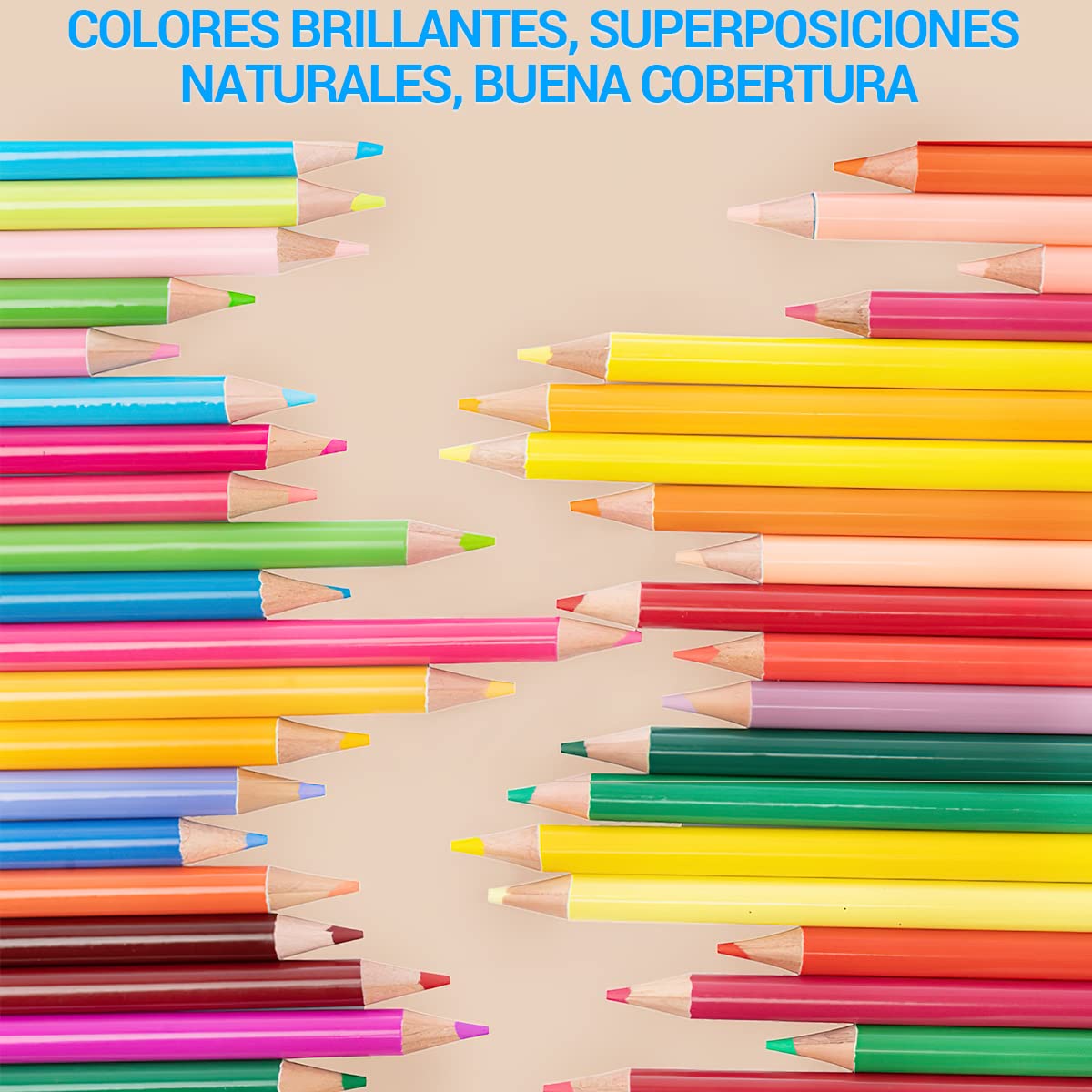 DAQI - Profesionales Dibujo de Kit, Colores de Dibujo 120 Piezas Lápices de Colores, Boceto y Dibujo de Arte Kit para Principiantes, Artistas, Ideal Regalo para Niños, Cumpleaños, Navidad