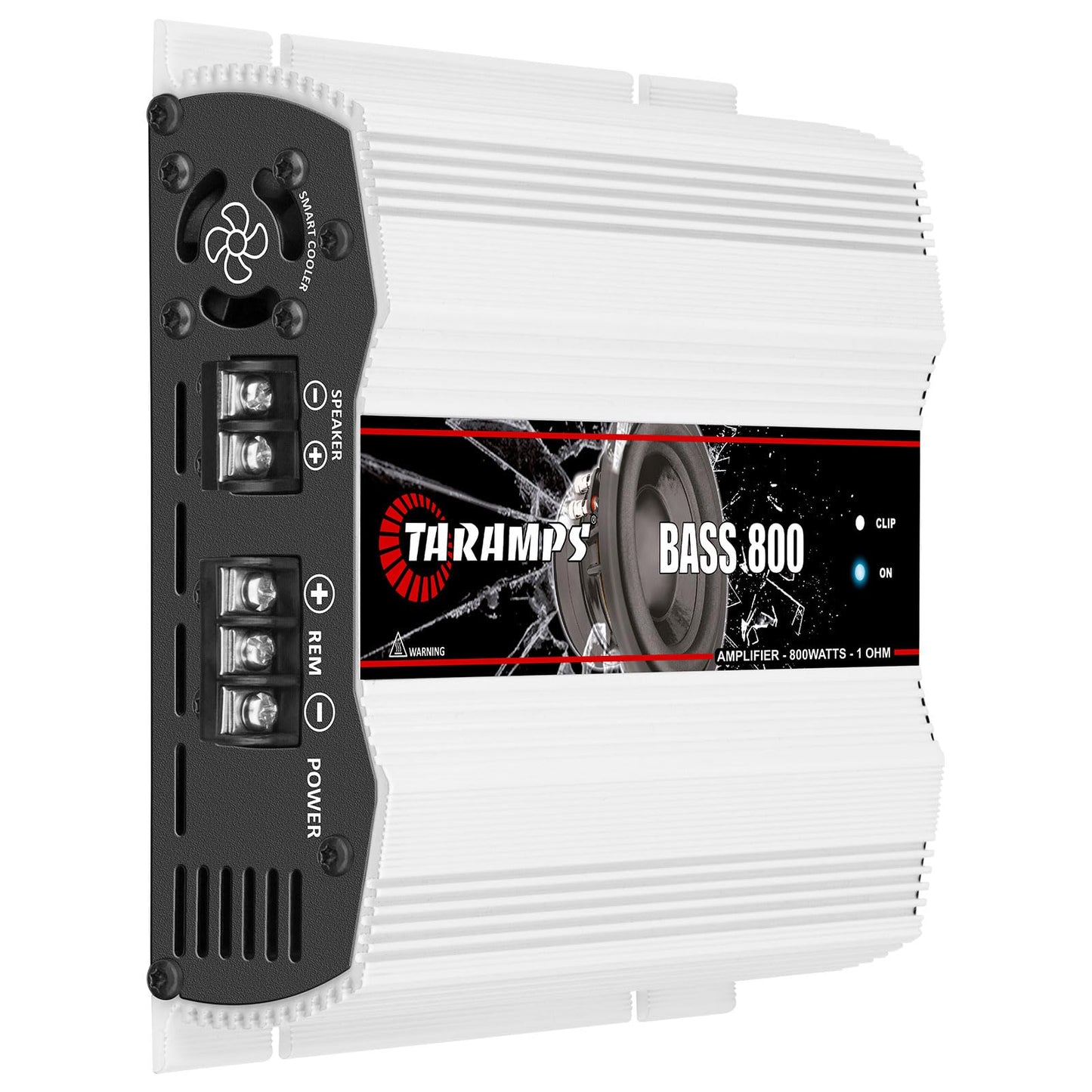 Amplificador de Audio Taramps Bass 800 vatios Rms 1 Canal 1 ohmio para Coche