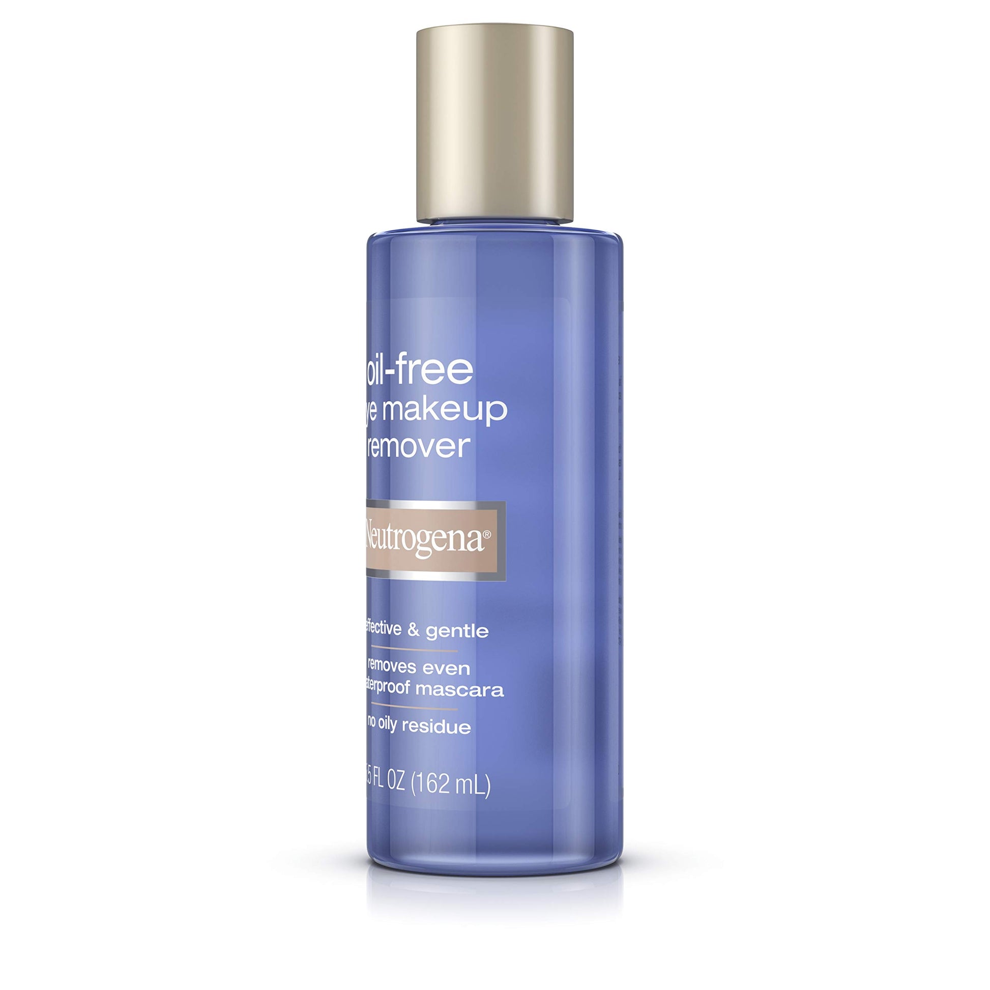 Neutrogena - Desmaquillante Y Limpiador Suave Sin Aceite Para Ojos Sensibles, Desmaquillante No Graso, Elimina El Rímel A Prueba De Agua