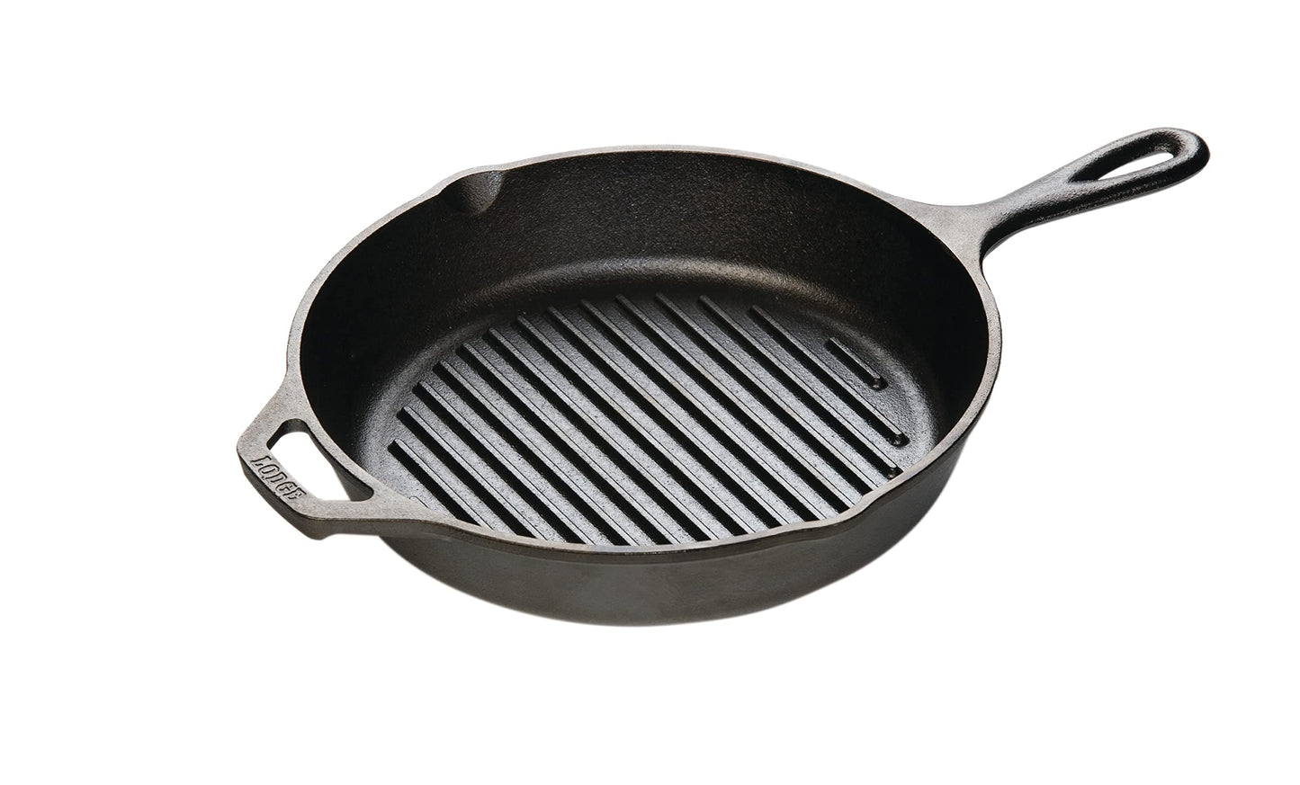 Lodge parrilla de hierro fundido sartén para creps, de hierro fundido 10 – 1/4" de diámetro.