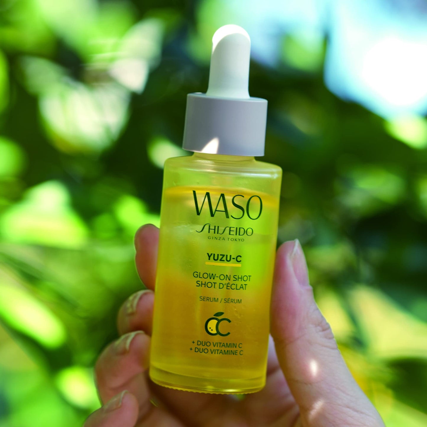 Shiseido Waso Yuzu-C Glow-On Shot Serum, 7.62 ml