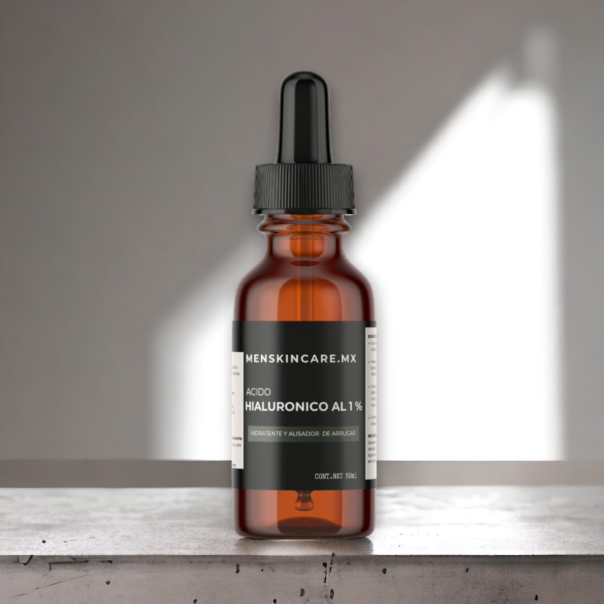 Sérum Ácido Hialurónico 1% 30ml: Potente Hidratación para Rostro y Ojos. Fórmula No Grasa y de Absorción Rápida para Día y Noche. ¡Luce una Piel Radiante!