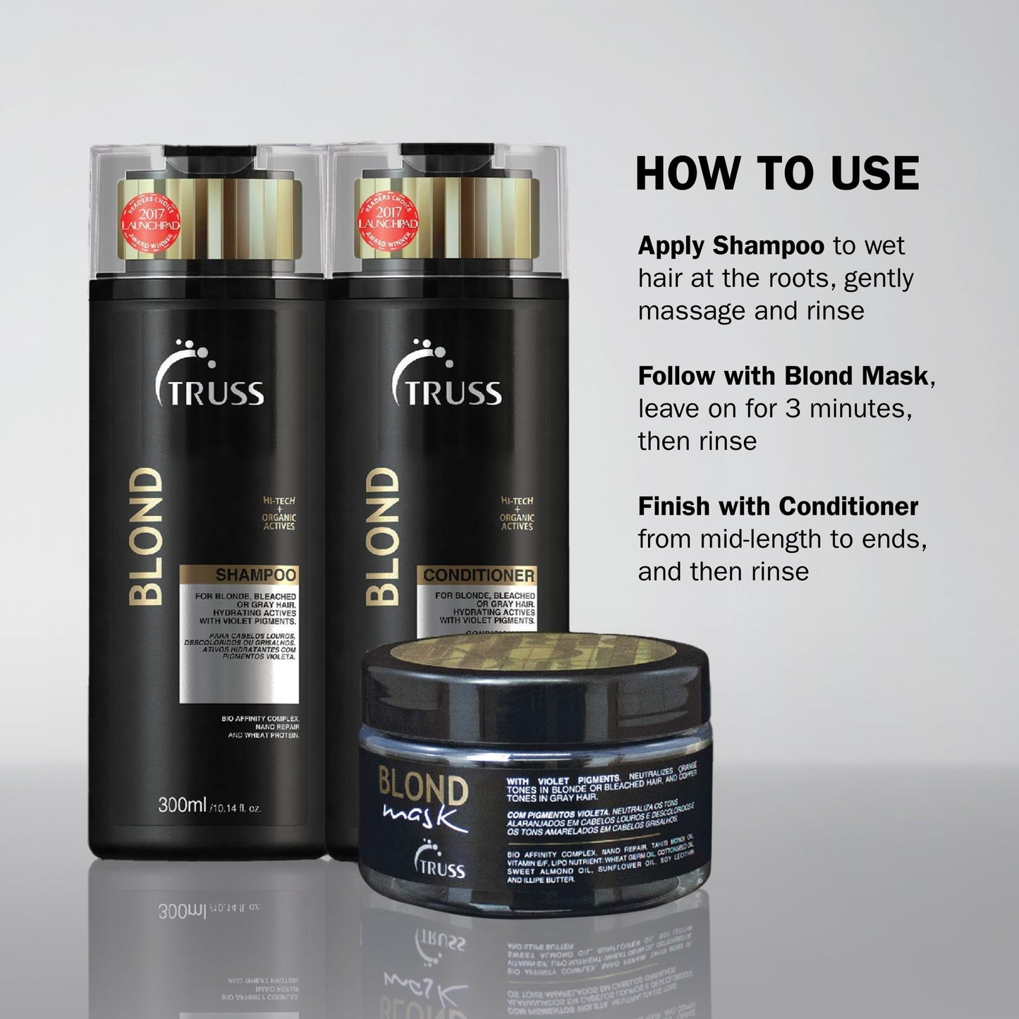 Acondicionador Truss Blond 300 ml