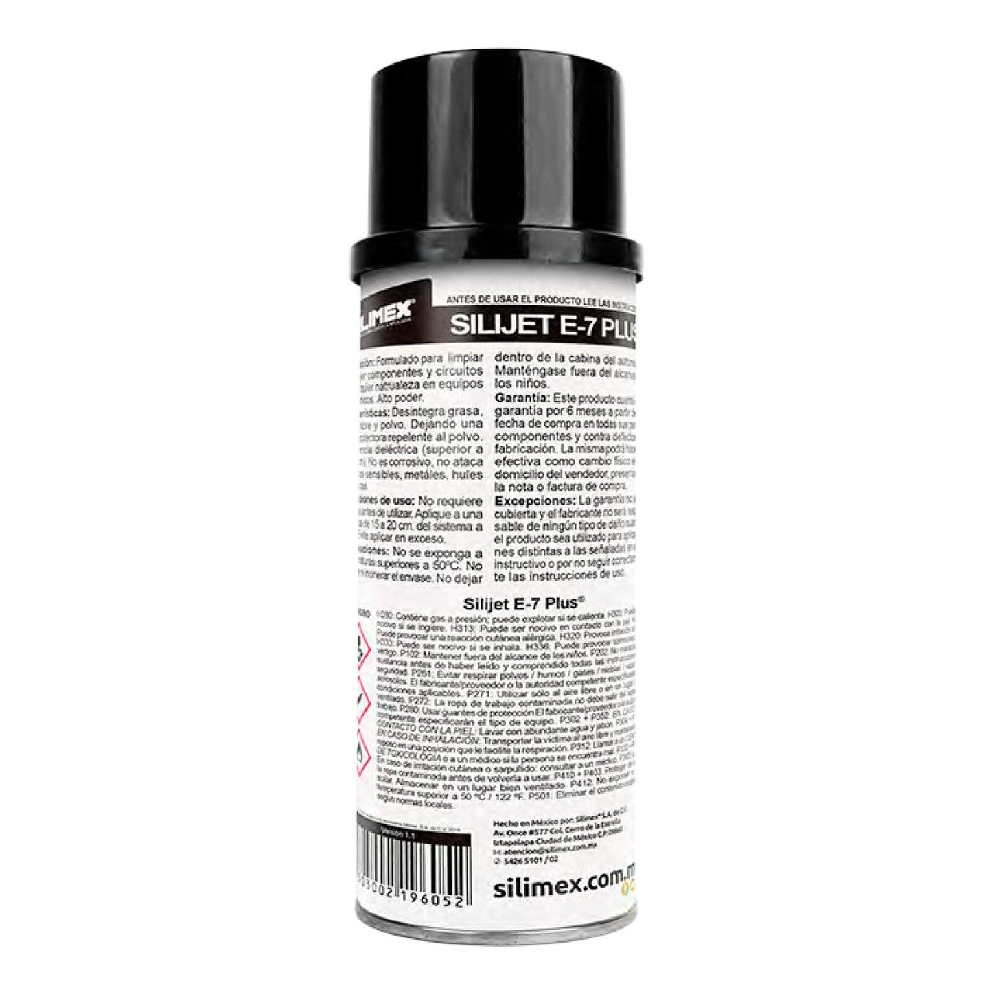 Limpiador de alto poder SILIMEX para circuitos de alta y baja potencia de 454ml.