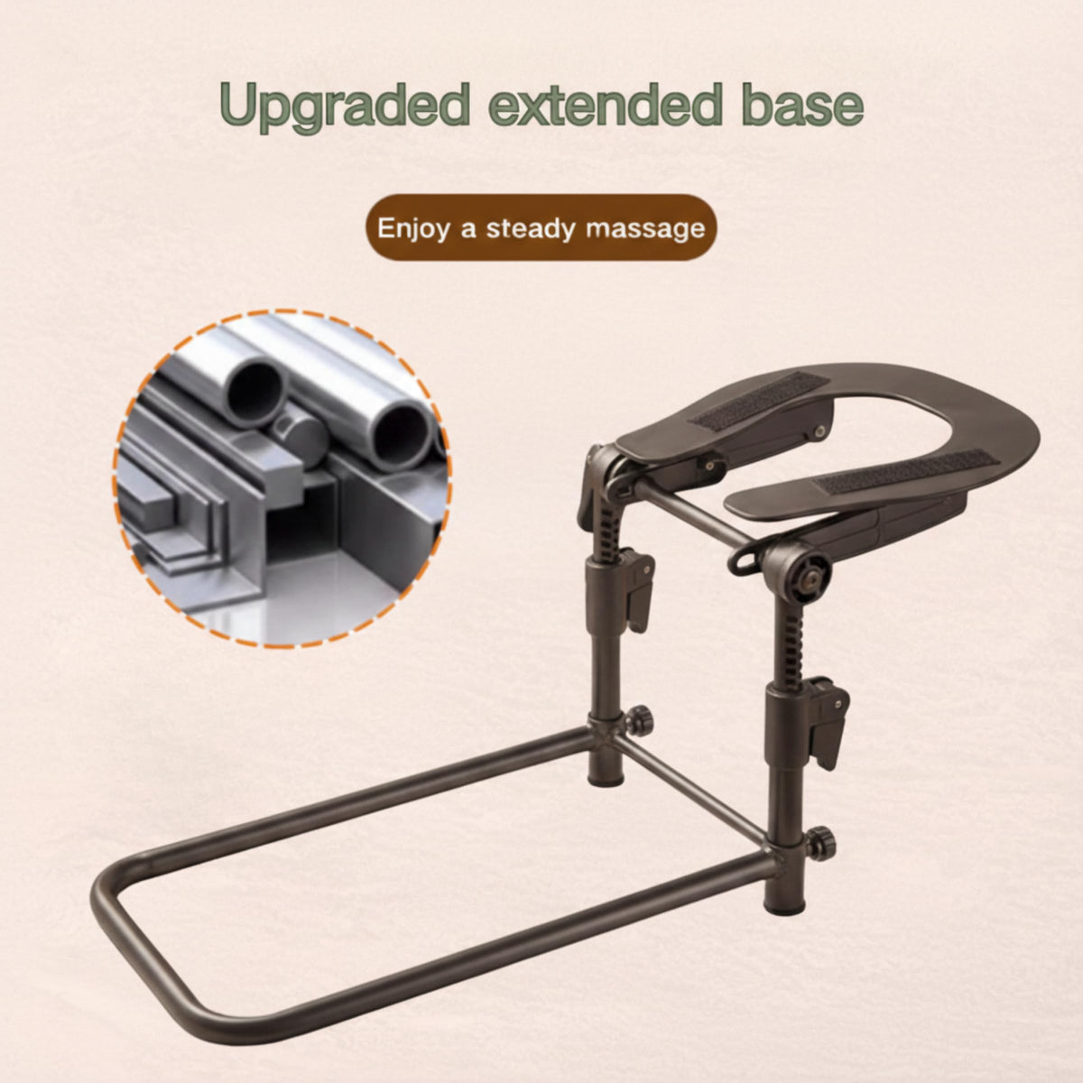 Reposacabezas de Masaje MAOSEMSI Viscoelástica, Altura Ajustable y Funda Lavable para Mayor Comodidad