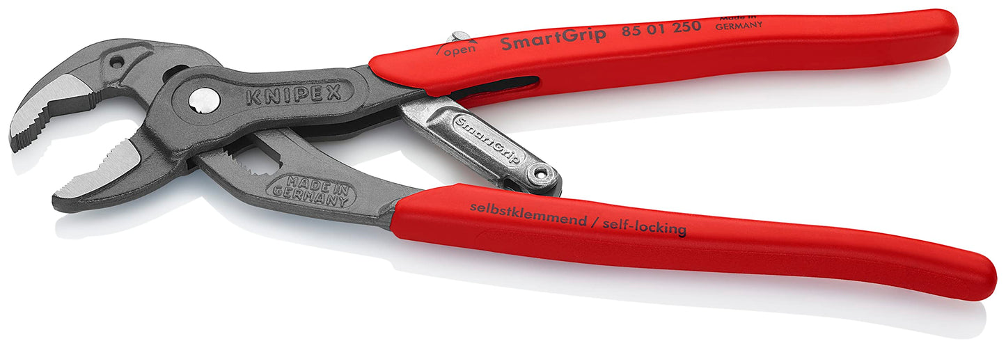 KNIPEX 85 01 250 SmartGrip® Pinza de extensión automática acabado pavonado 250 mm