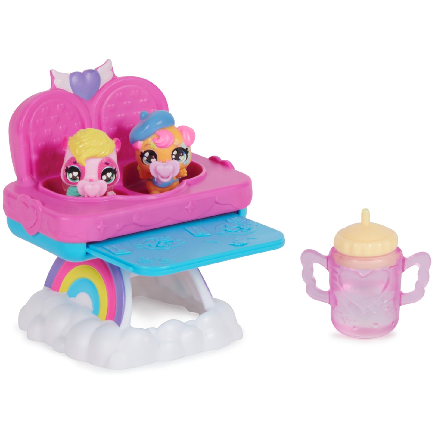 HATCHIMALS Alive, Set de Juego con Carrito de Juguete y 2 Minifiguras en Huevos Que se rompen Solos, Juguetes para niños