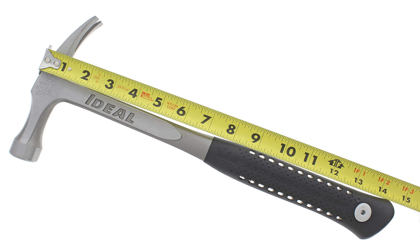 IDEAL Electrical 35-210 - Martillo para electricista de 30 onzas (35-210 pulgadas) Martillo de garra