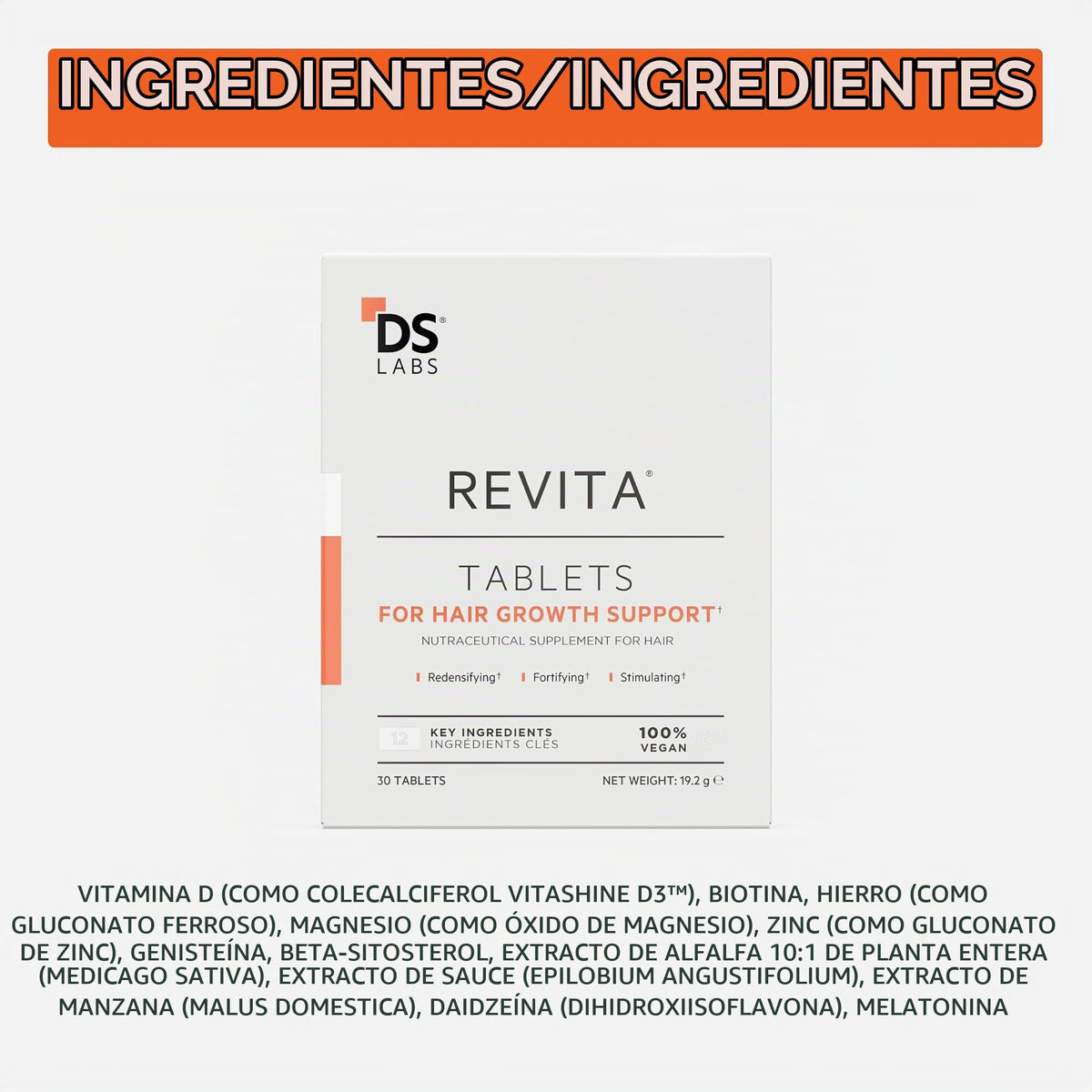 Tabletas DS Laboratories Revita®
