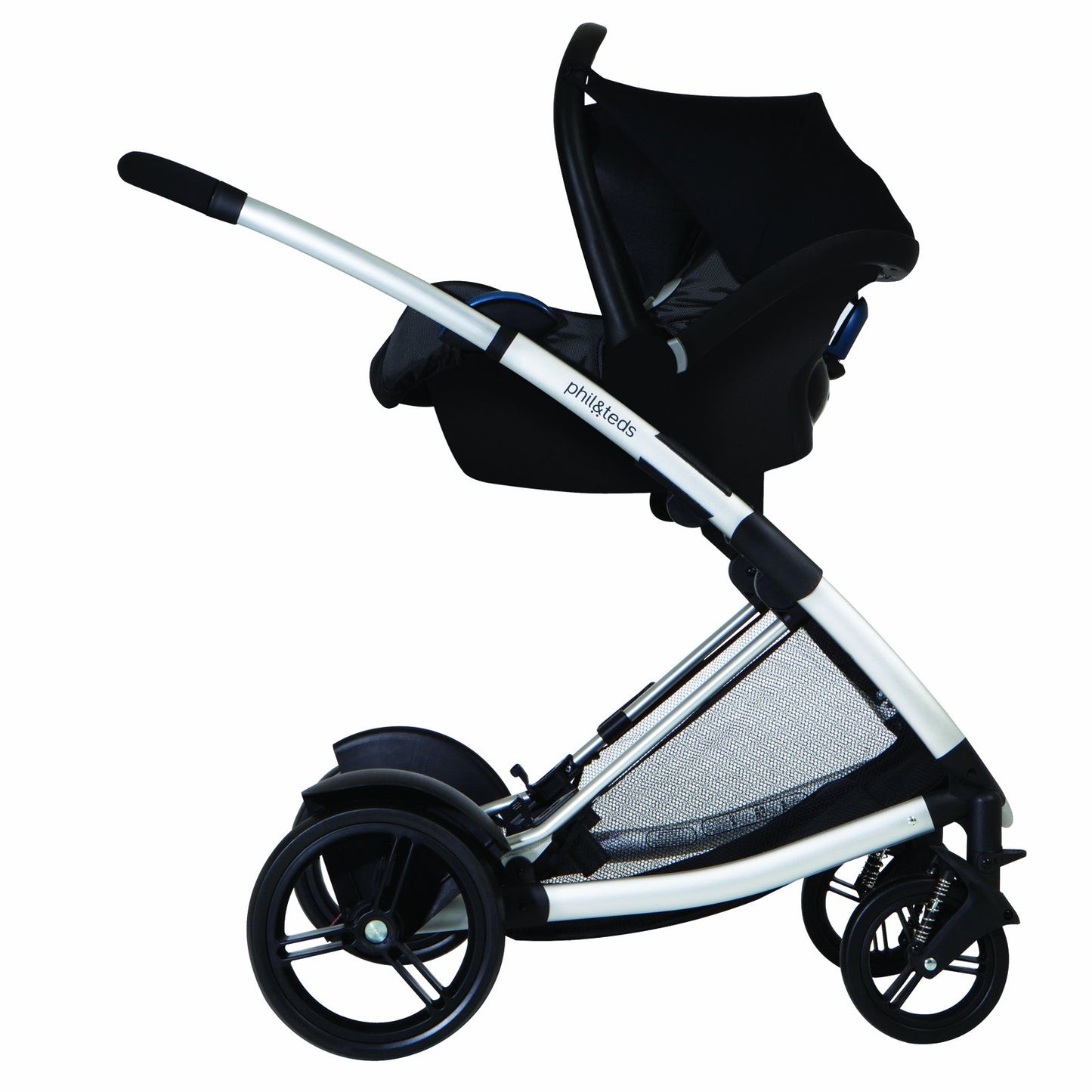 Adaptador de Asiento de Coche phil&teds Negro Principal para Asiento Infantil