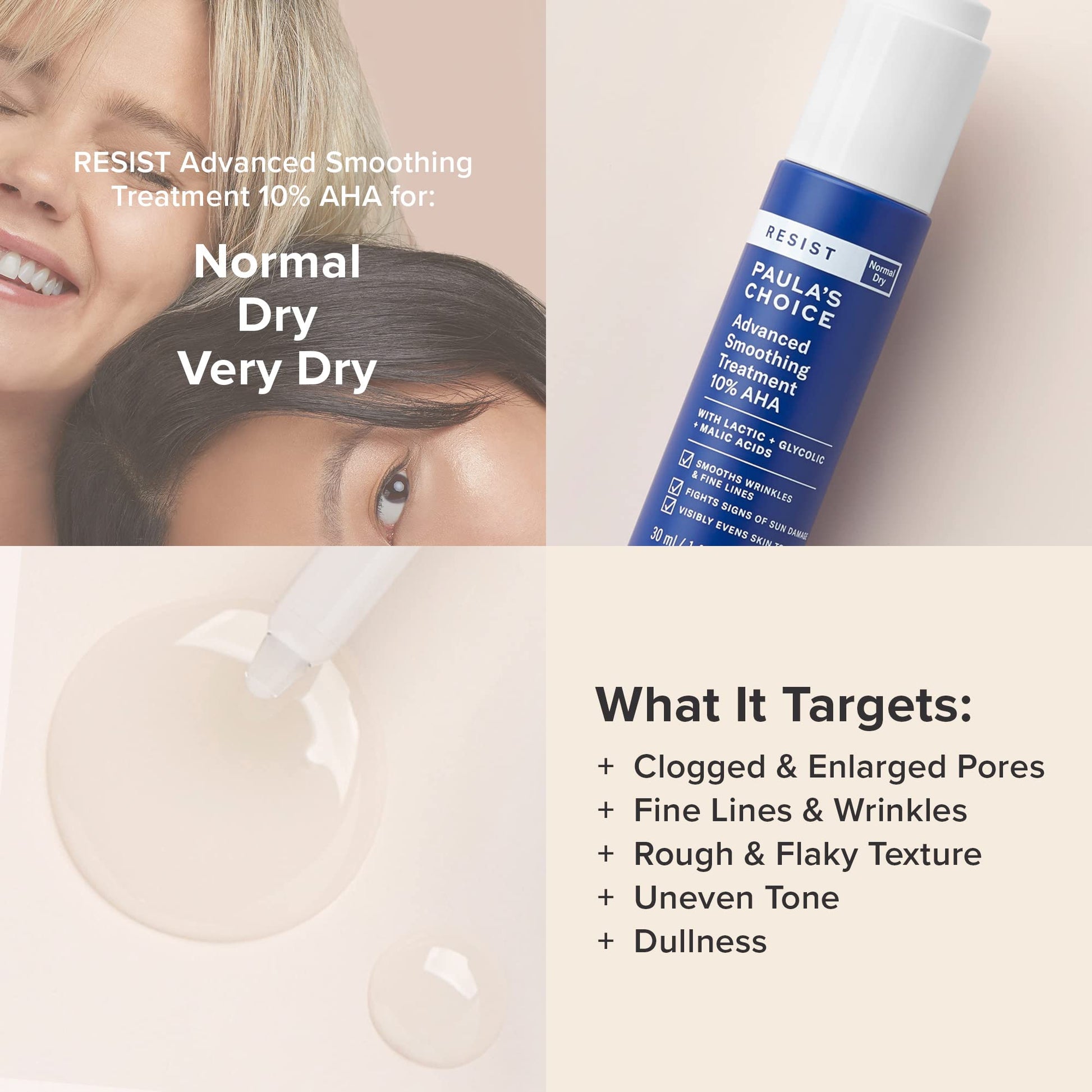 Suero Exfoliante Paula's Choice RESIST Avanzado 10% AHA con Ácido Glicólico
