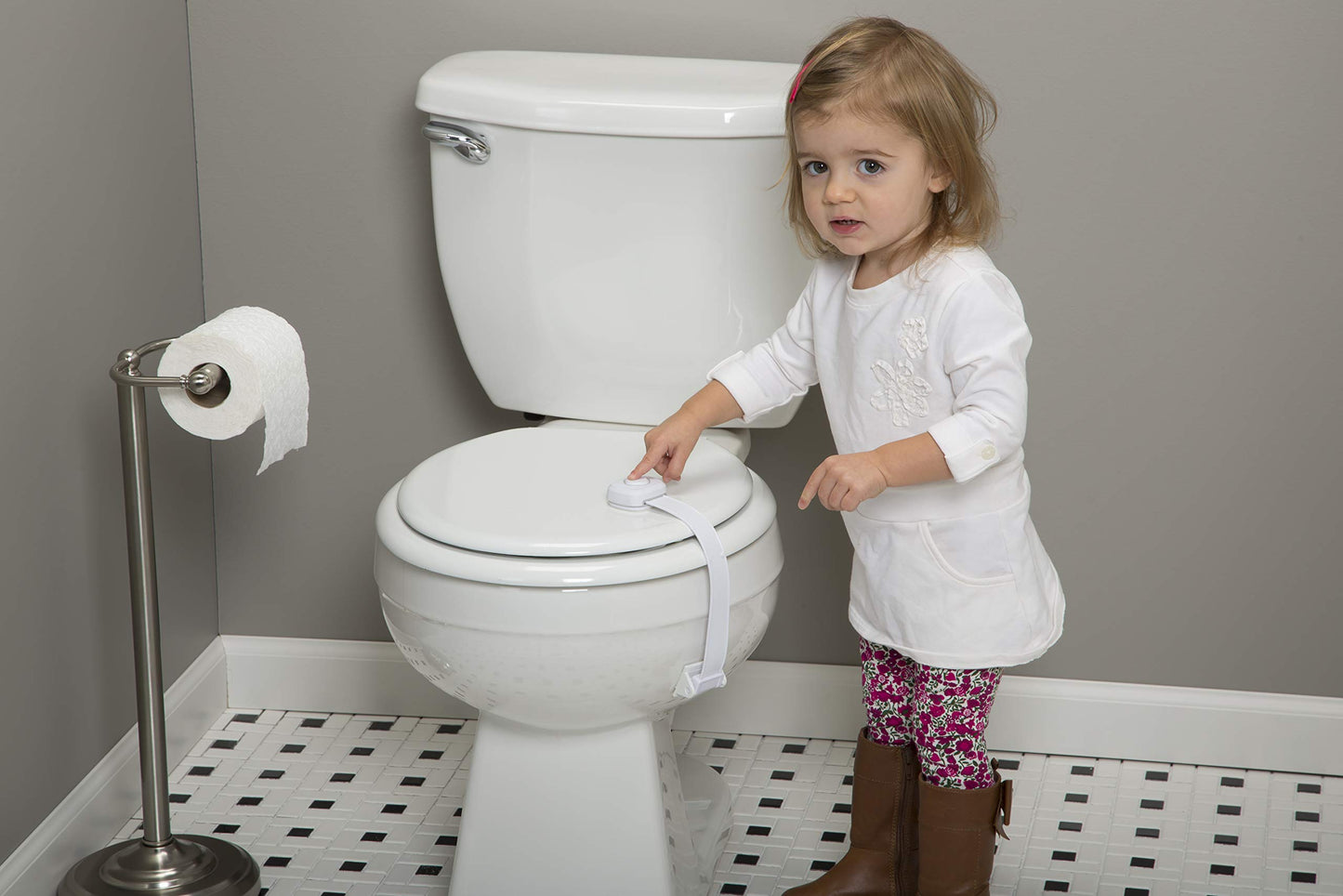 Cerradura de Inodoro Safety 1st Blanco Dos Unidades