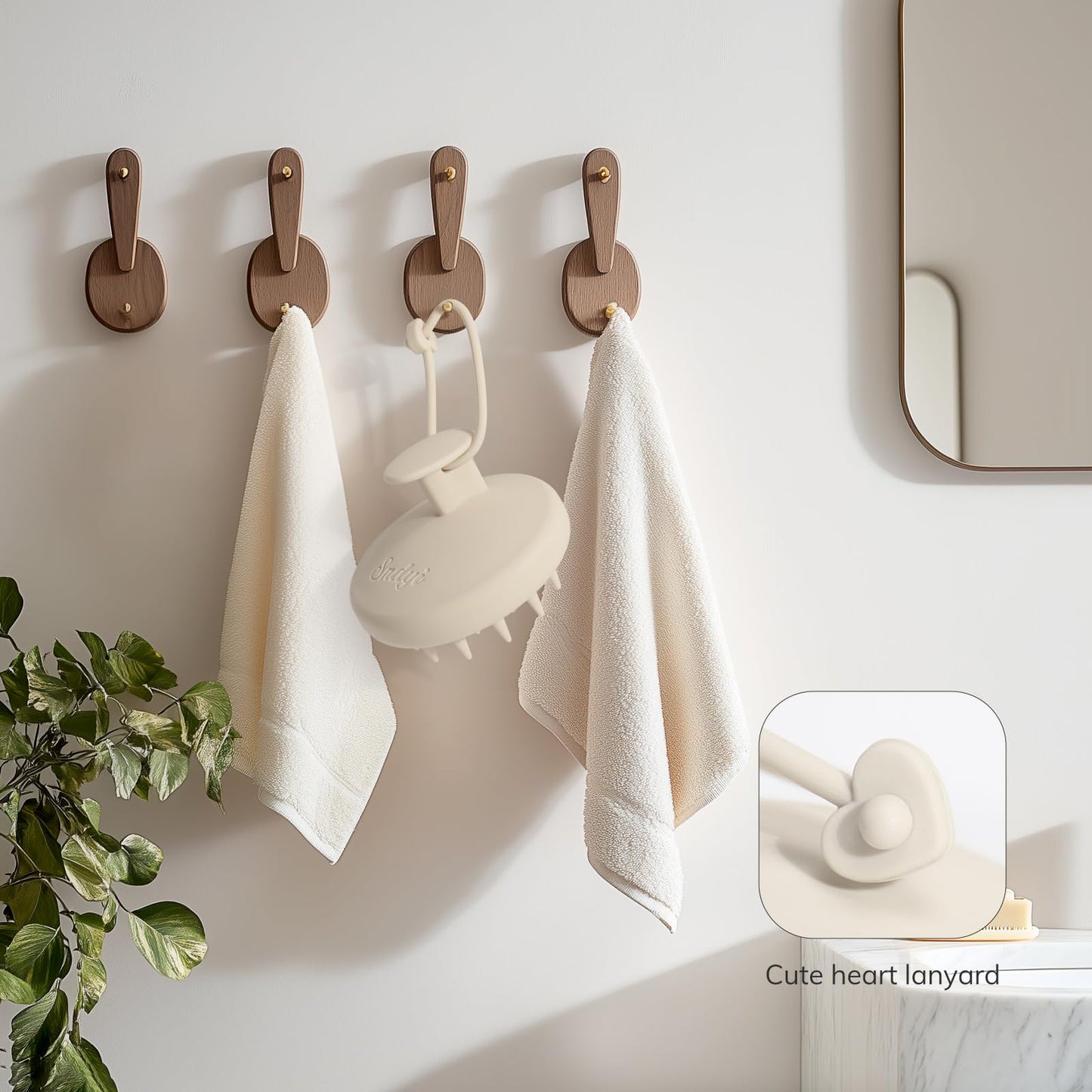 Sndyi Cepillo Champú Masajeador del Cuero Cabelludo de Silicona, Cepillo Exfoliante del Cuero Cabelludo para la Eliminación de la Caspa, Cepillo para el Crecimiento del Cabello (Avena)