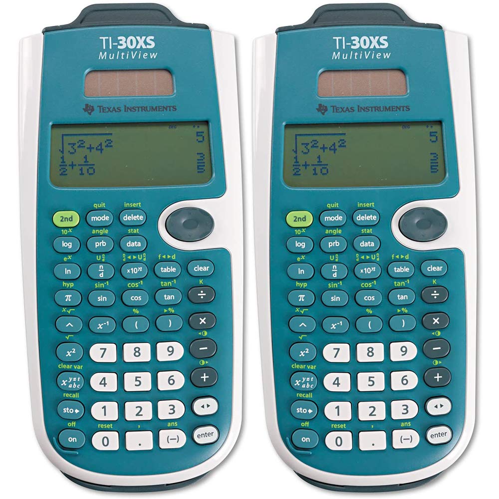 Calculadora Científica MultiView TI-30XS Texas Instruments Pack Doble