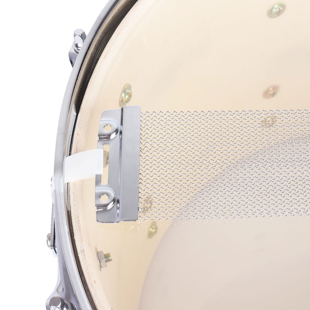 Alambre Snare Alambre de Acero Duradero Opcional 20 o 24 Hilos Tambor Muelle de Alambre de Acero para 14 "Accesorio de Repuesto para Instrumento Snare Drum(24)