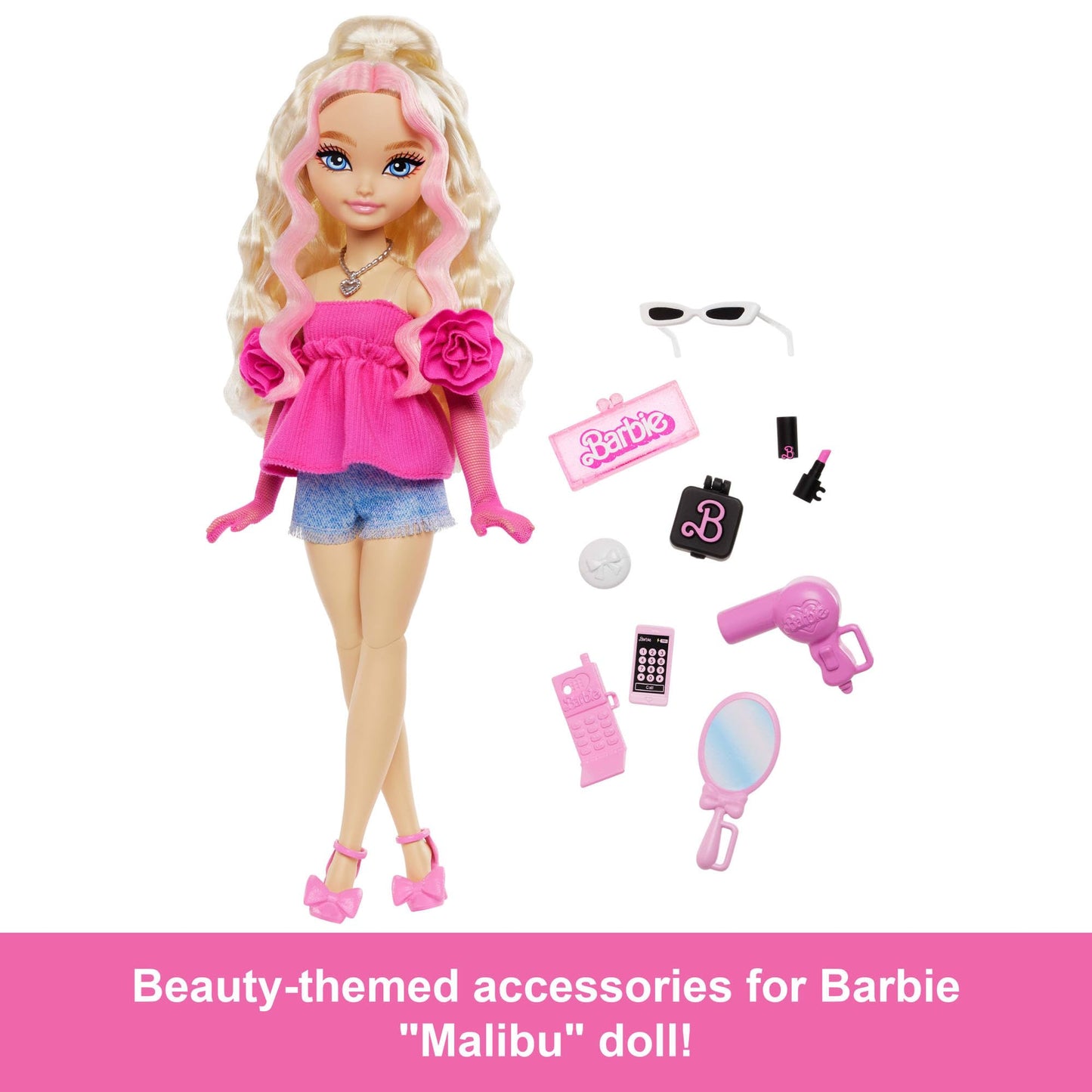 Barbie Dream Besties Muñeca Malibú para niñas de 4 años en adelante