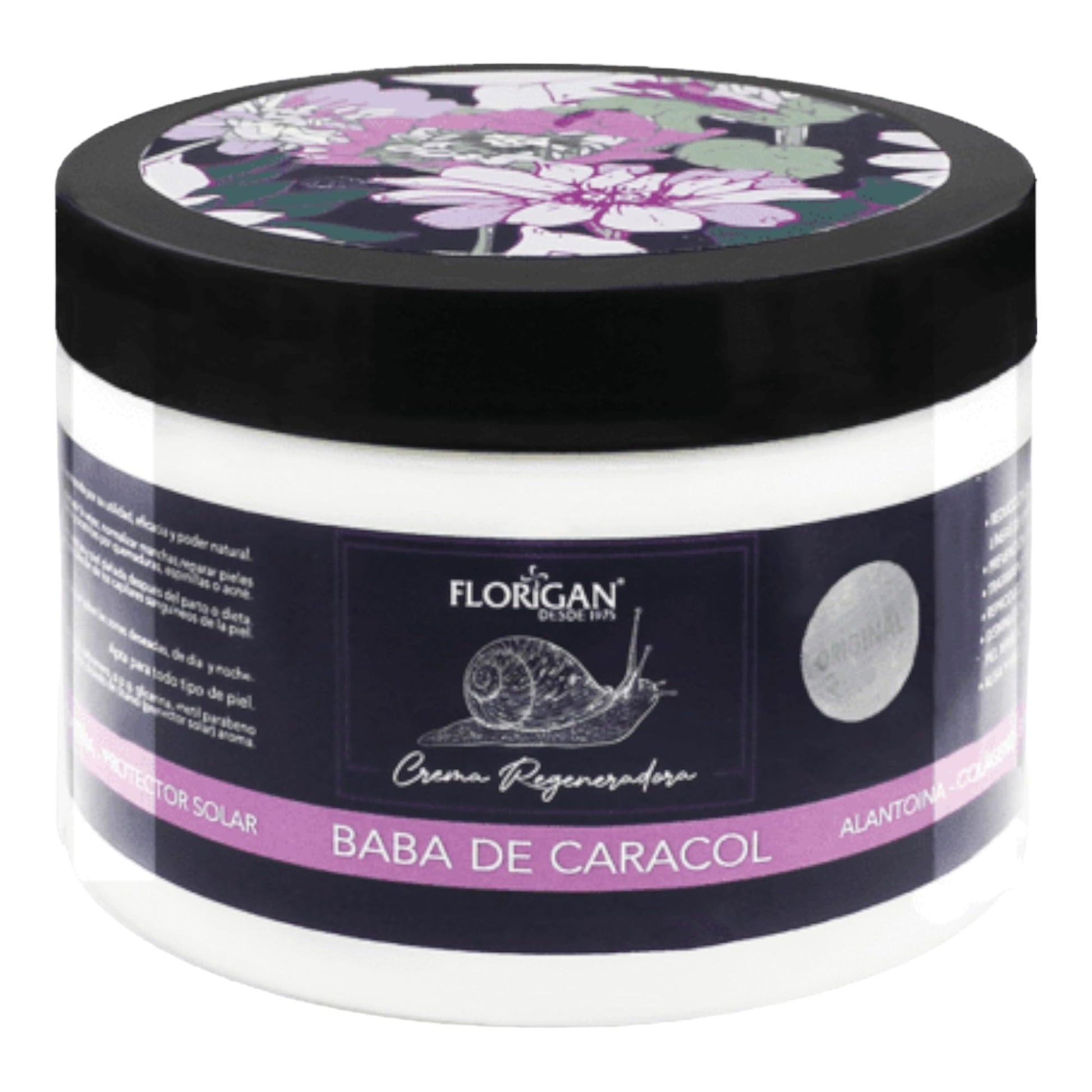 Crema Regeneradora Baba de Caracol Florigan® 350grs.