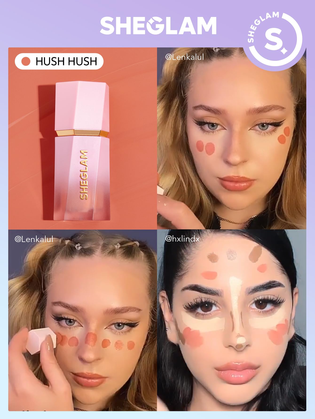 SHEGLAM Maquillaje con rubor líquido Color Bloom para mejillas con acabado mate - Rose Ritual