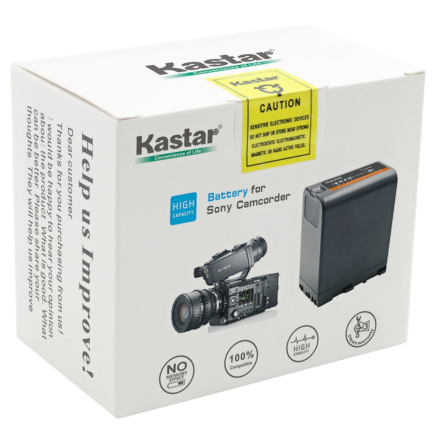 Batería Kastar BP-U66 (2 unidades) para Sony BP-U90, BP-U60, BP-U30 funciona para Sony PXW-FS5, PXW-FS7, PXW-X180, PMW-100, PMW-150, PMW-150P, PMW-160, PMW-200, PMW-30 00, PMW-Videocámaras EX1, PMW-EX1R, PMW-EX3, PMW-EX3R, PMW-EX160, PMW-EX260, PMW-EX280,
