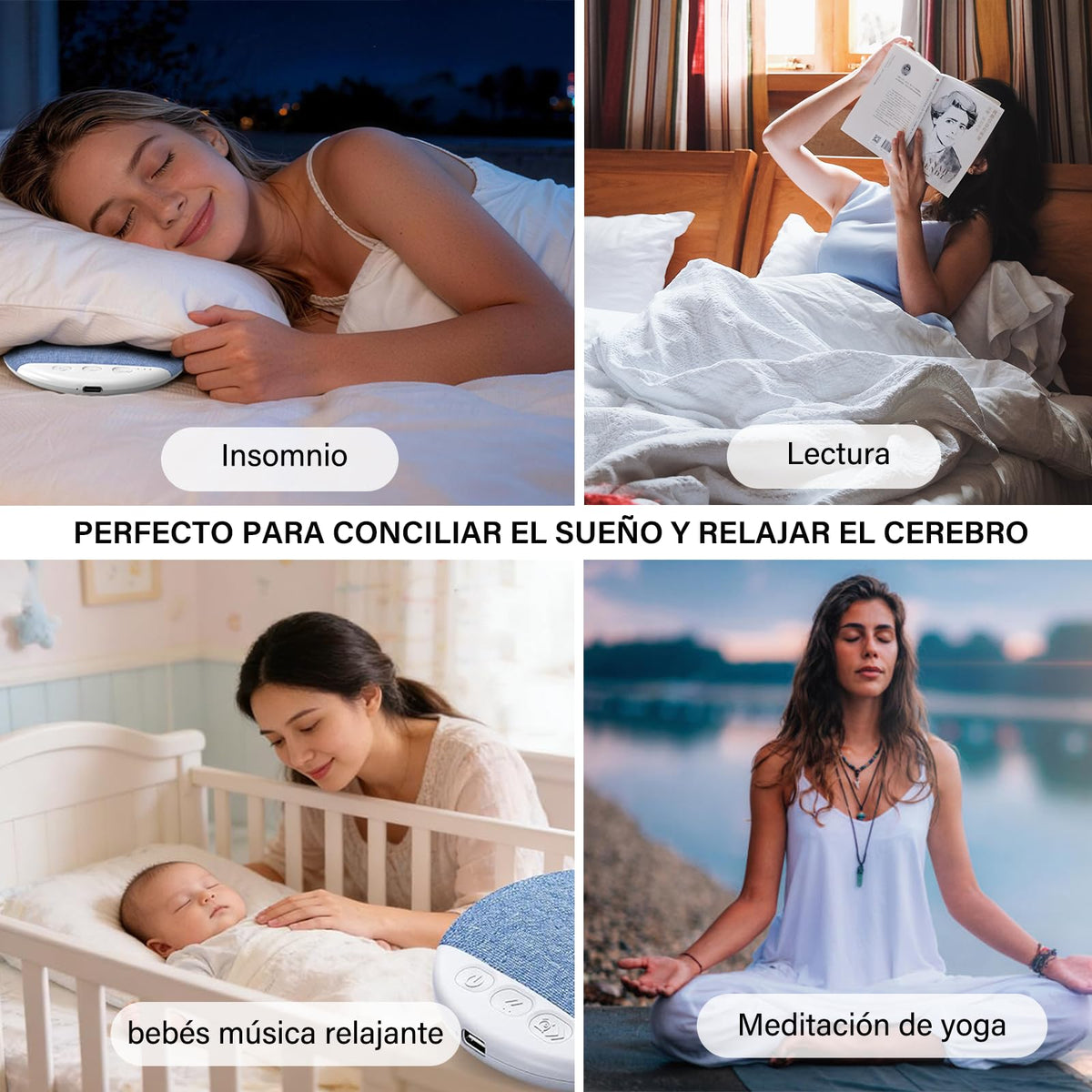 Altavoz de Almohada LCNBNM Bluetooth Portátil