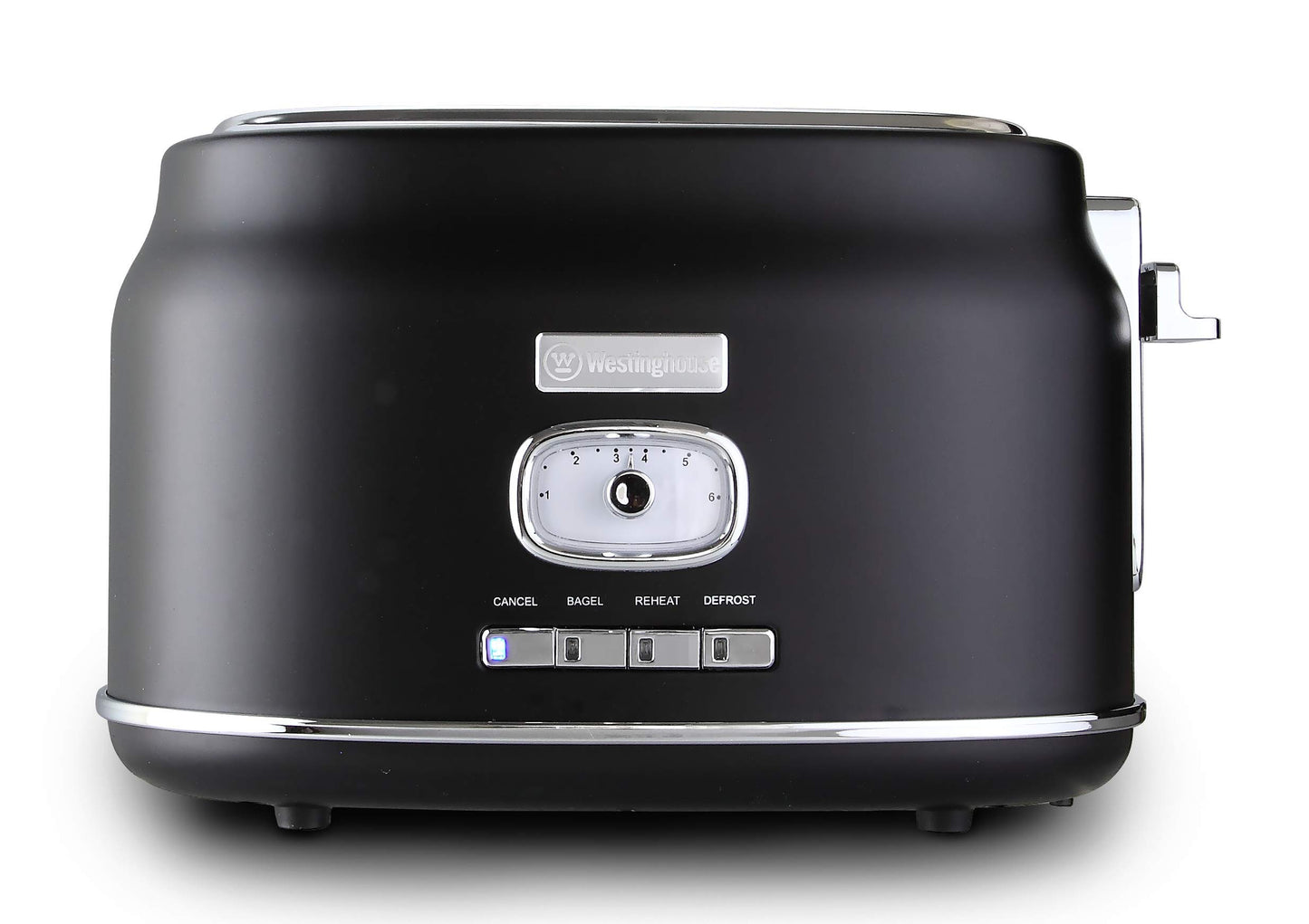 Westinghouse Tostador Retro Series Negro de 2 Rebanadas (WKTT857BK)